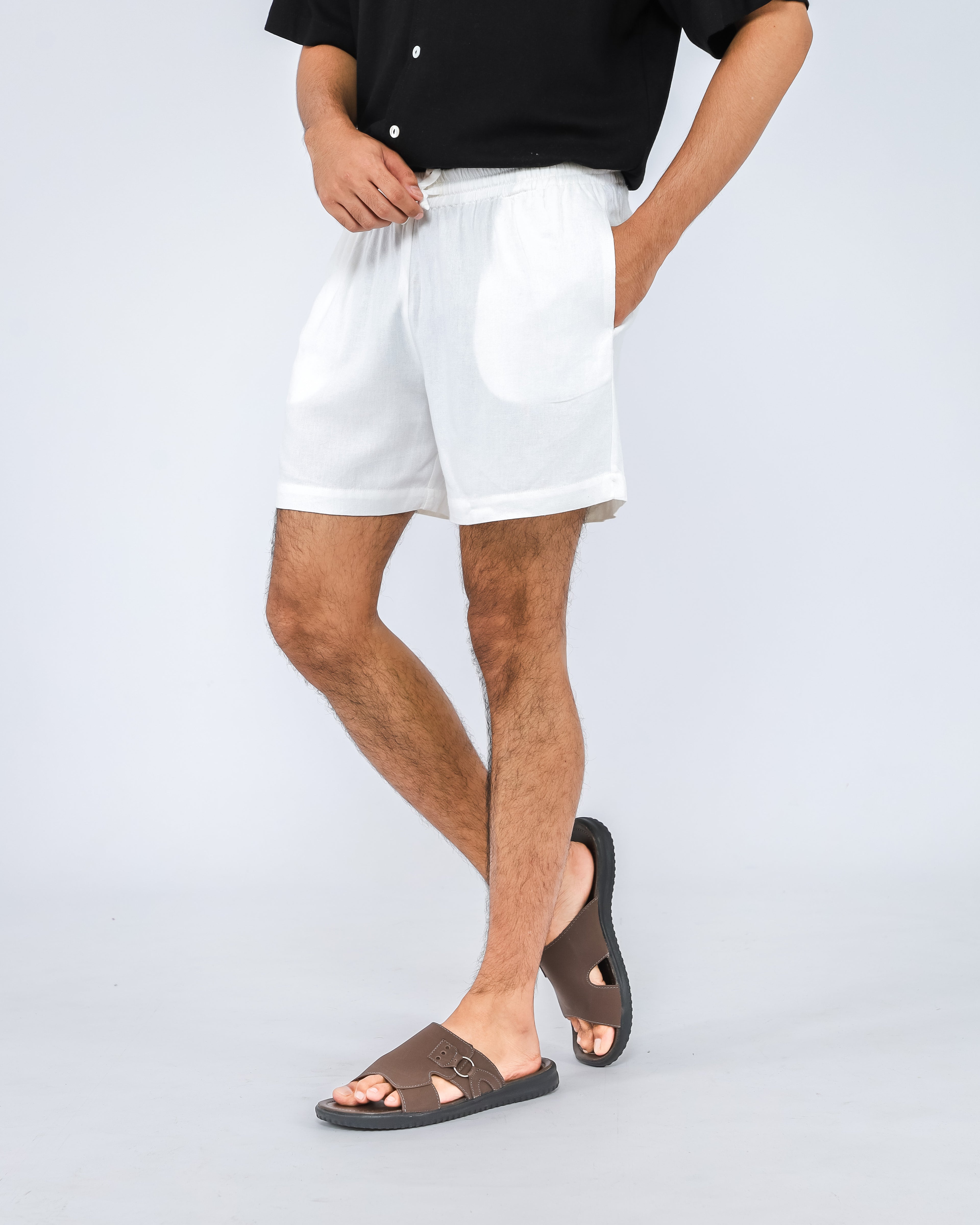 Cole Linen Blend Men's Shorts