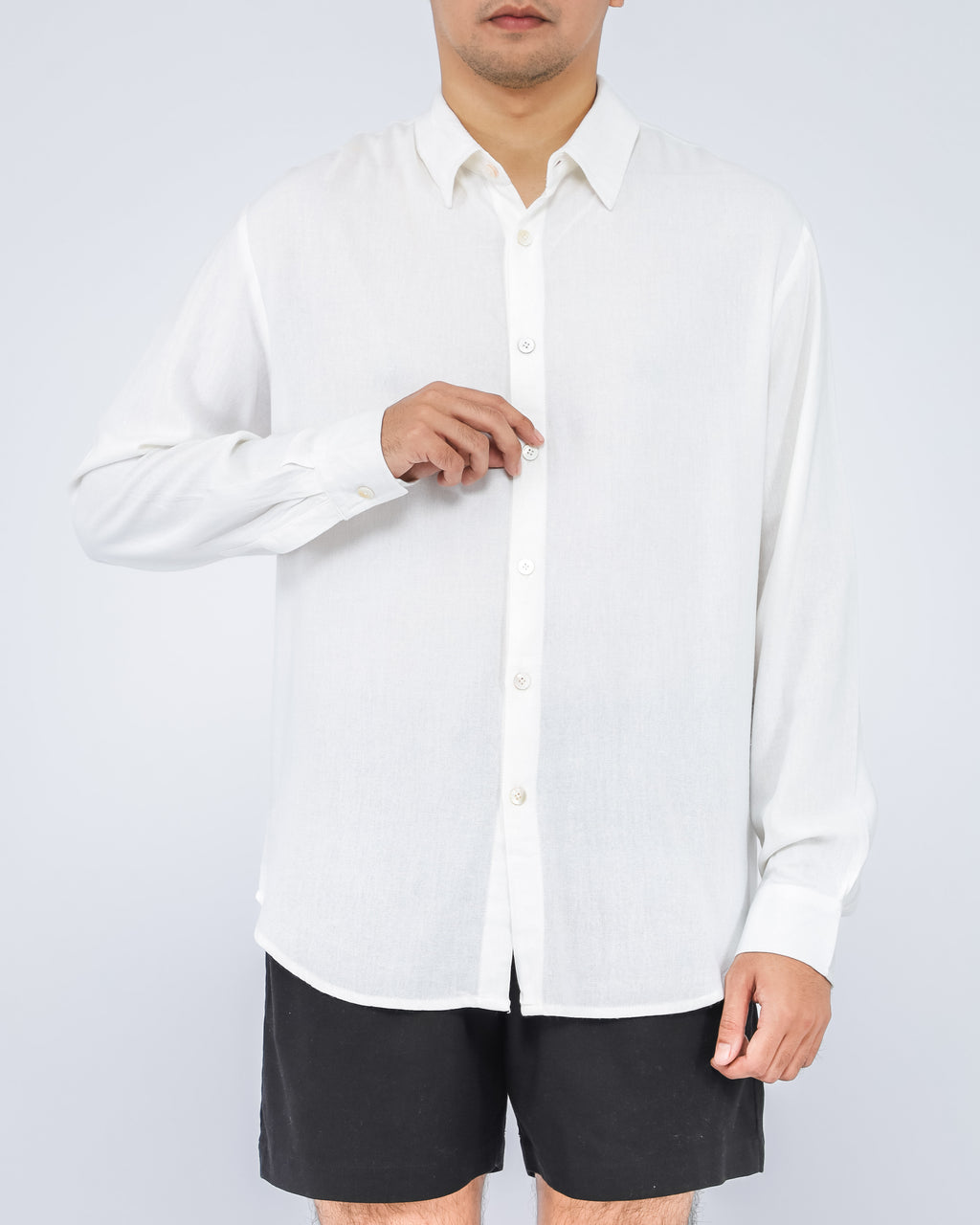 Lorenzo Linen Blend Men's Shirt