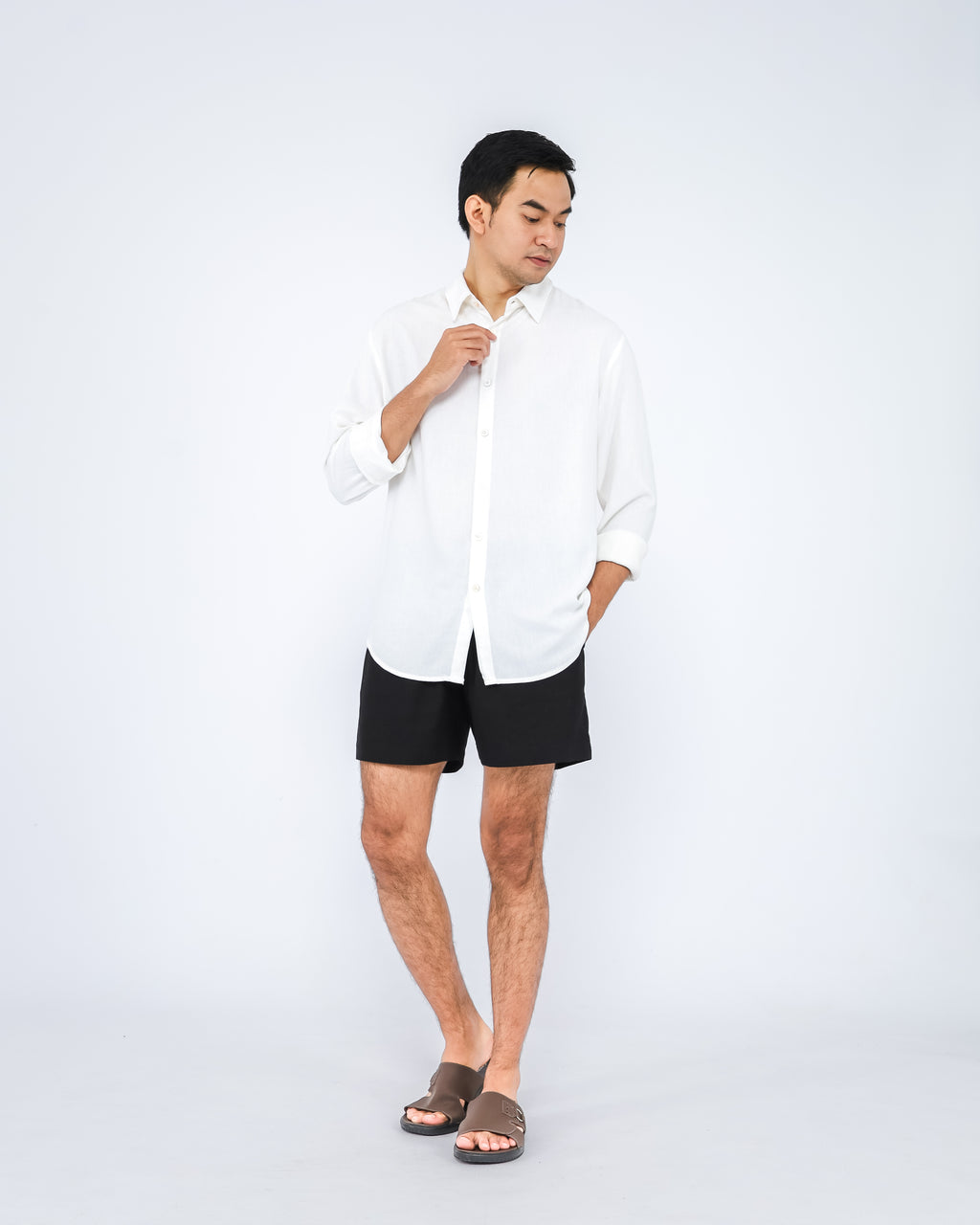 Lorenzo Linen Blend Men's Shirt