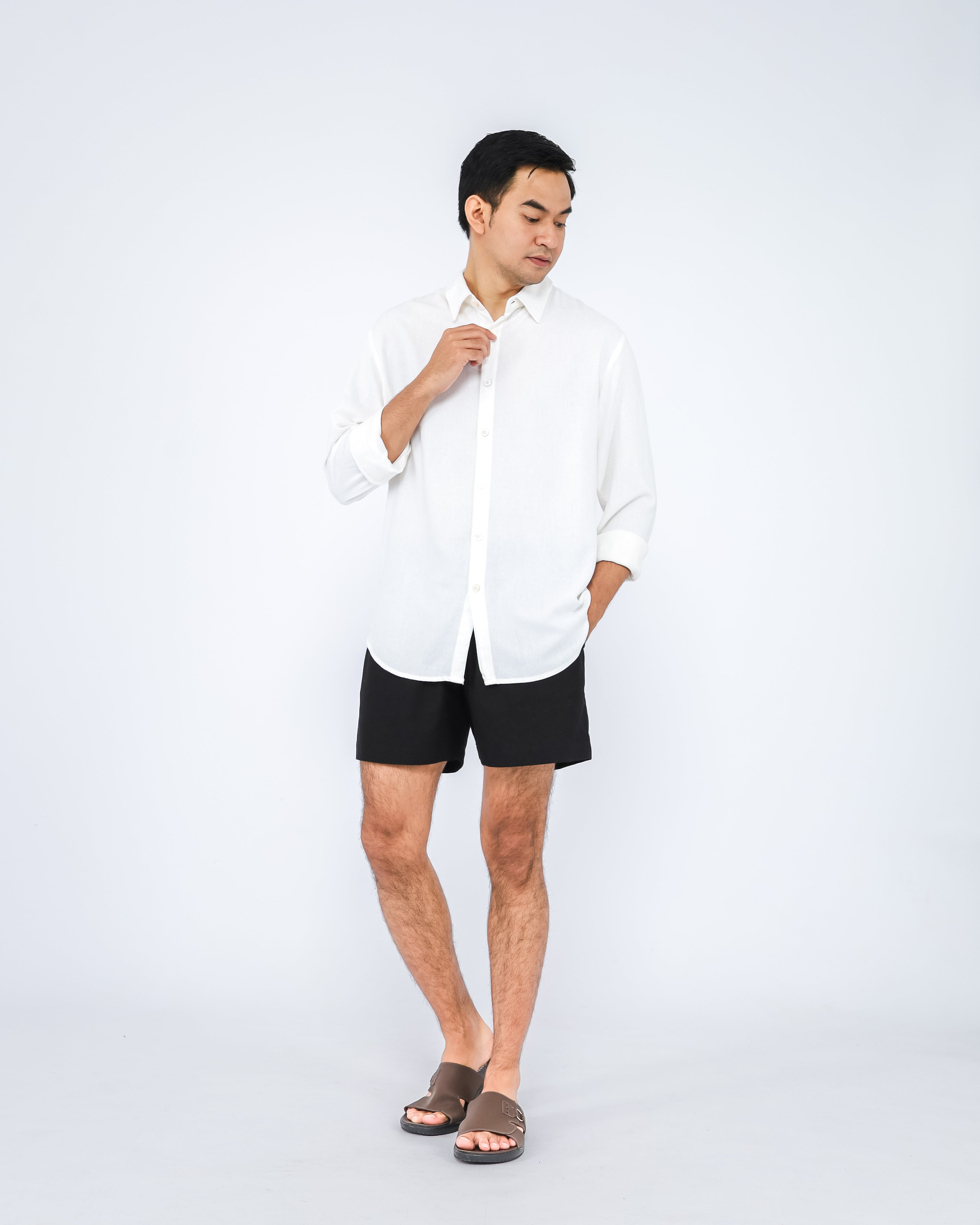 Lorenzo Linen Blend Men's Shirt