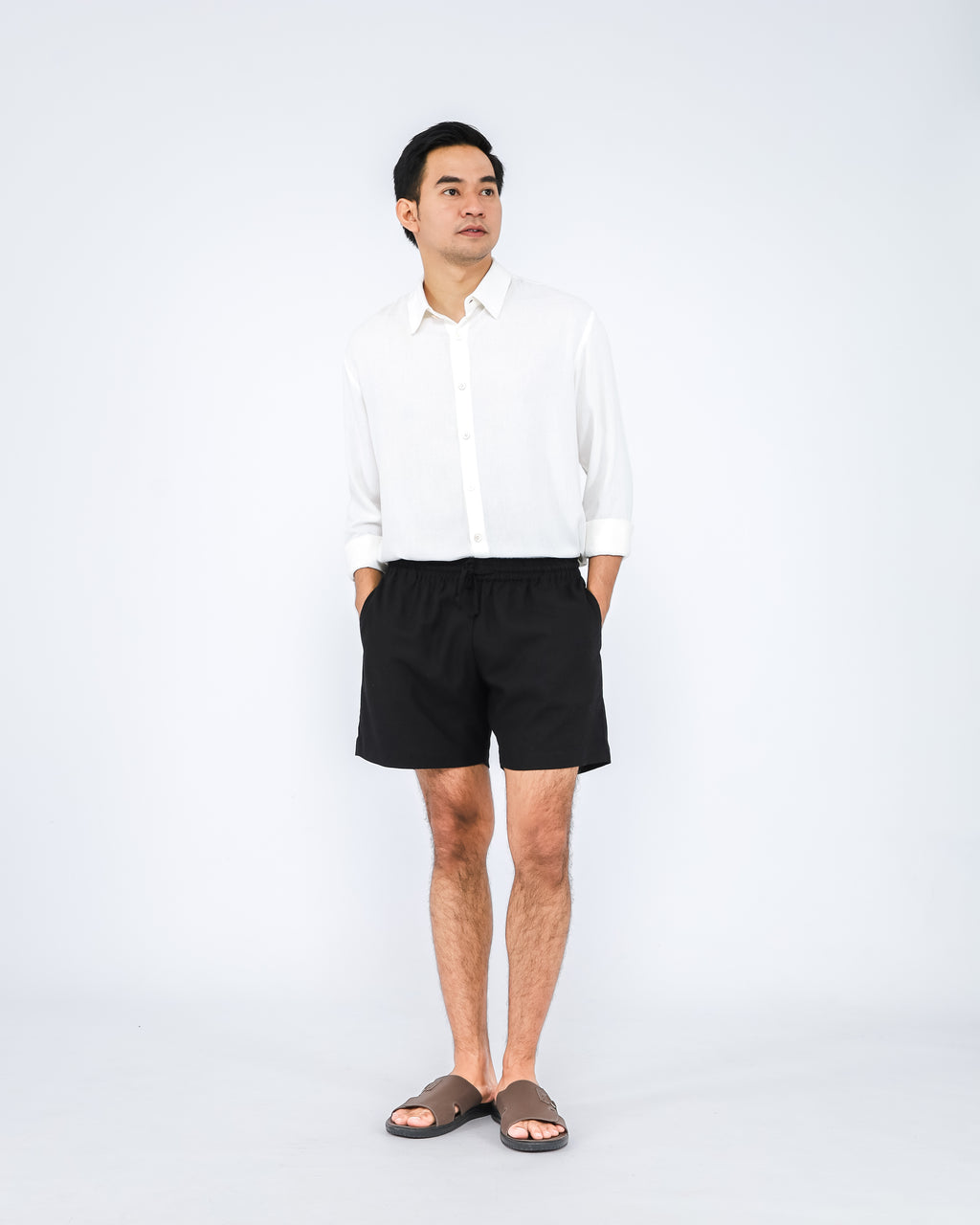 Cole Linen Blend Men's Shorts