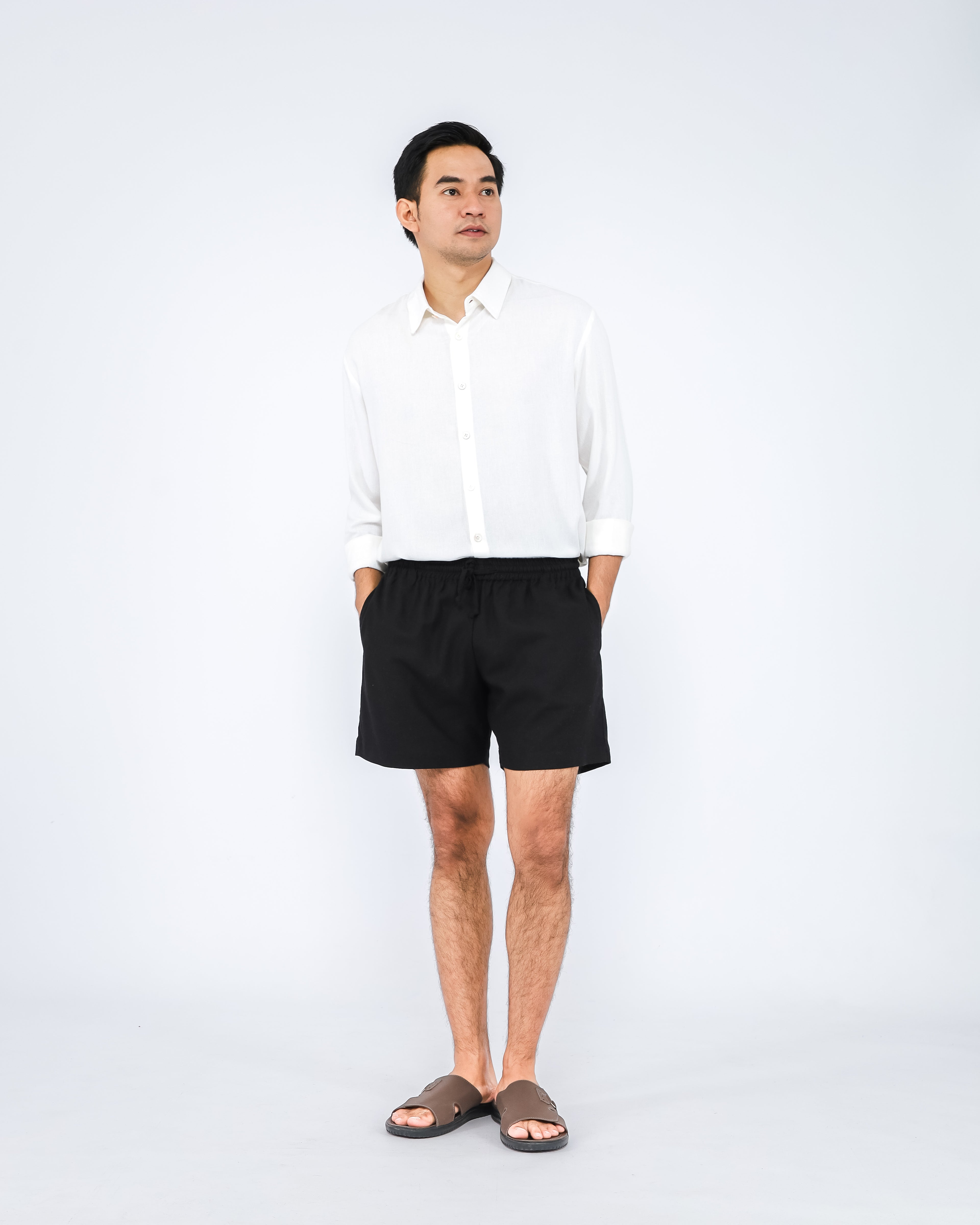 Cole Linen Blend Men's Shorts