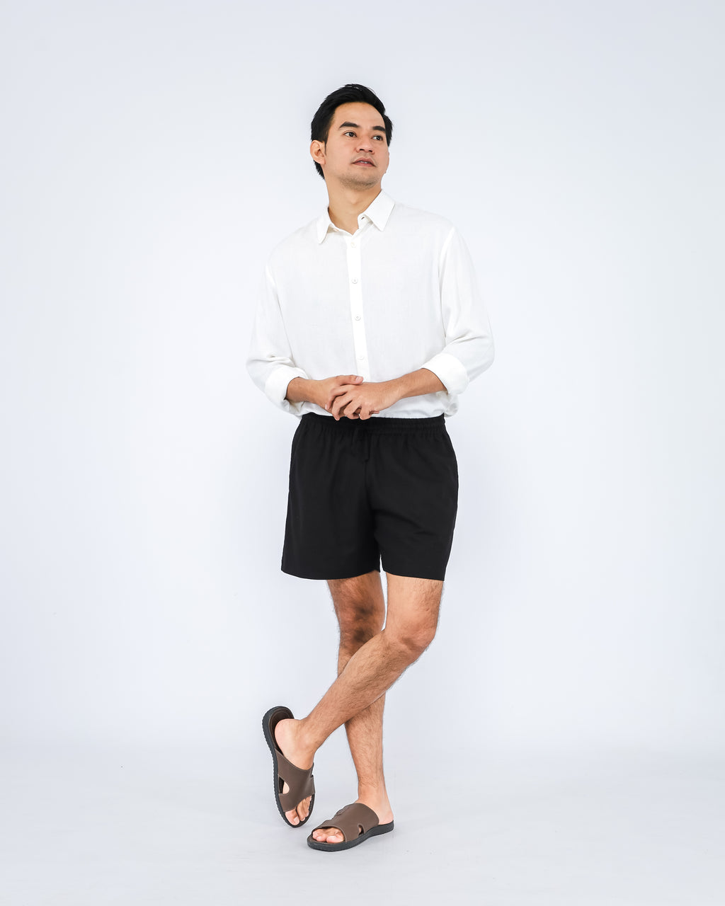 Cole Linen Blend Men's Shorts