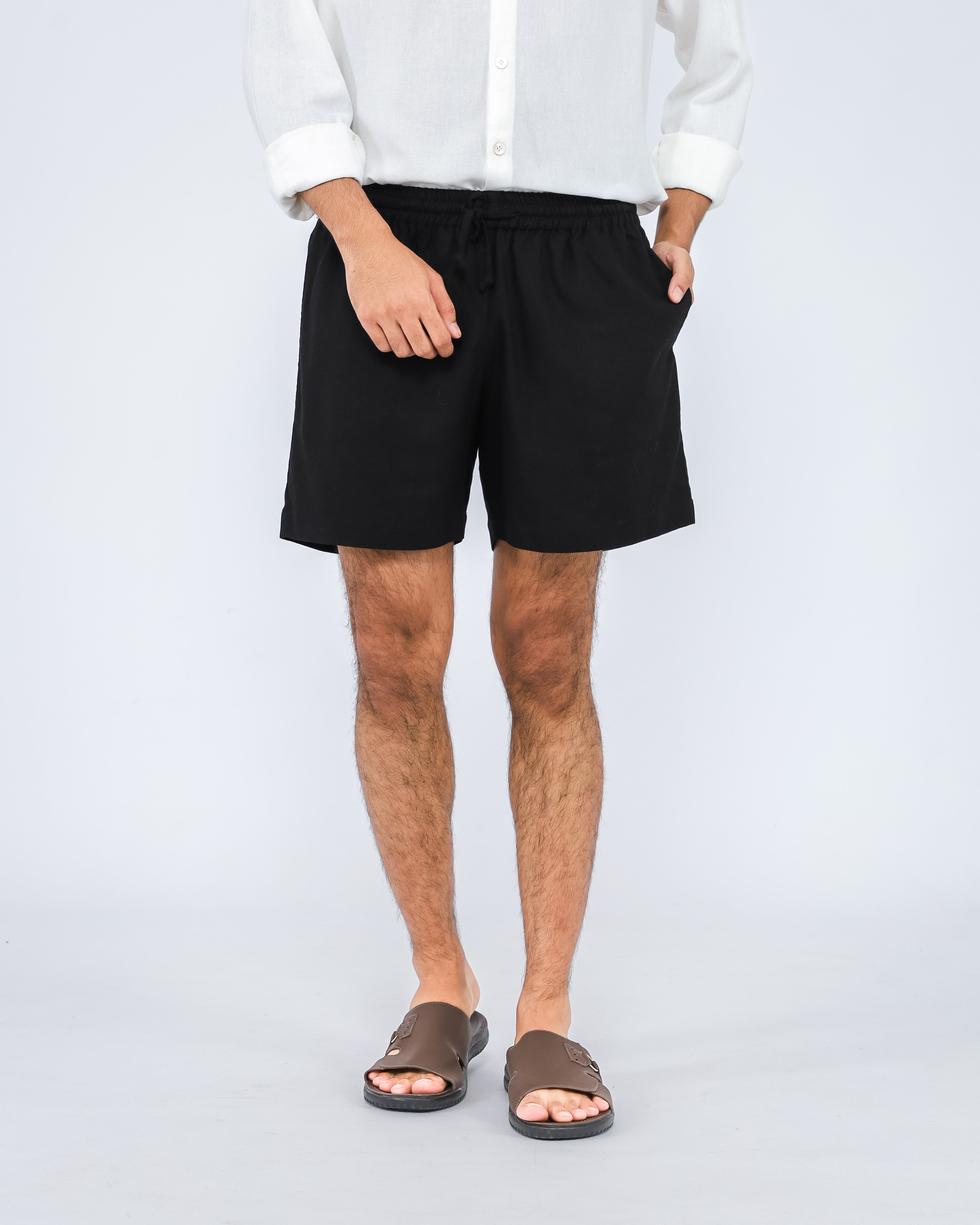 Cole Linen Blend Men's Shorts