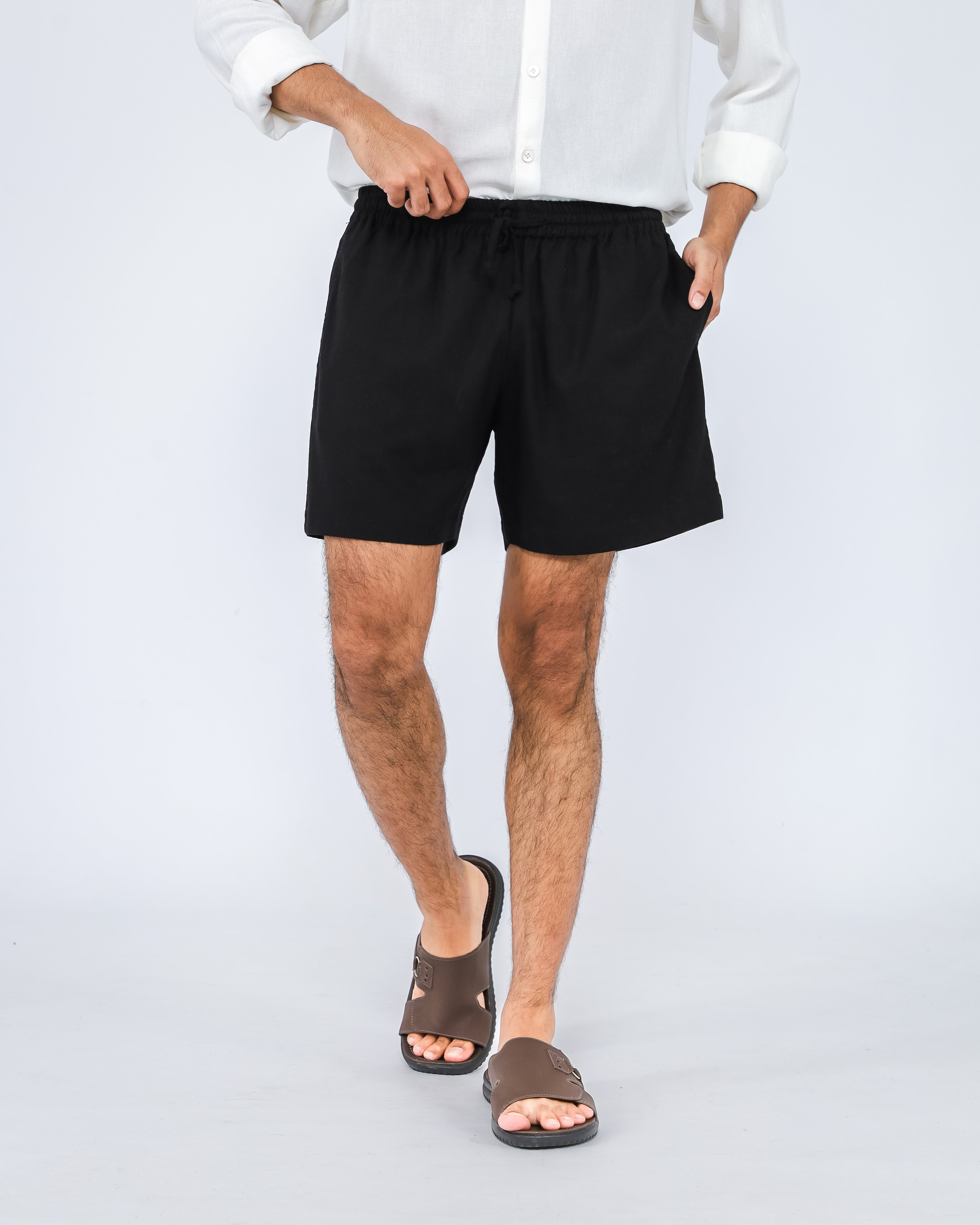 Cole Linen Blend Men's Shorts