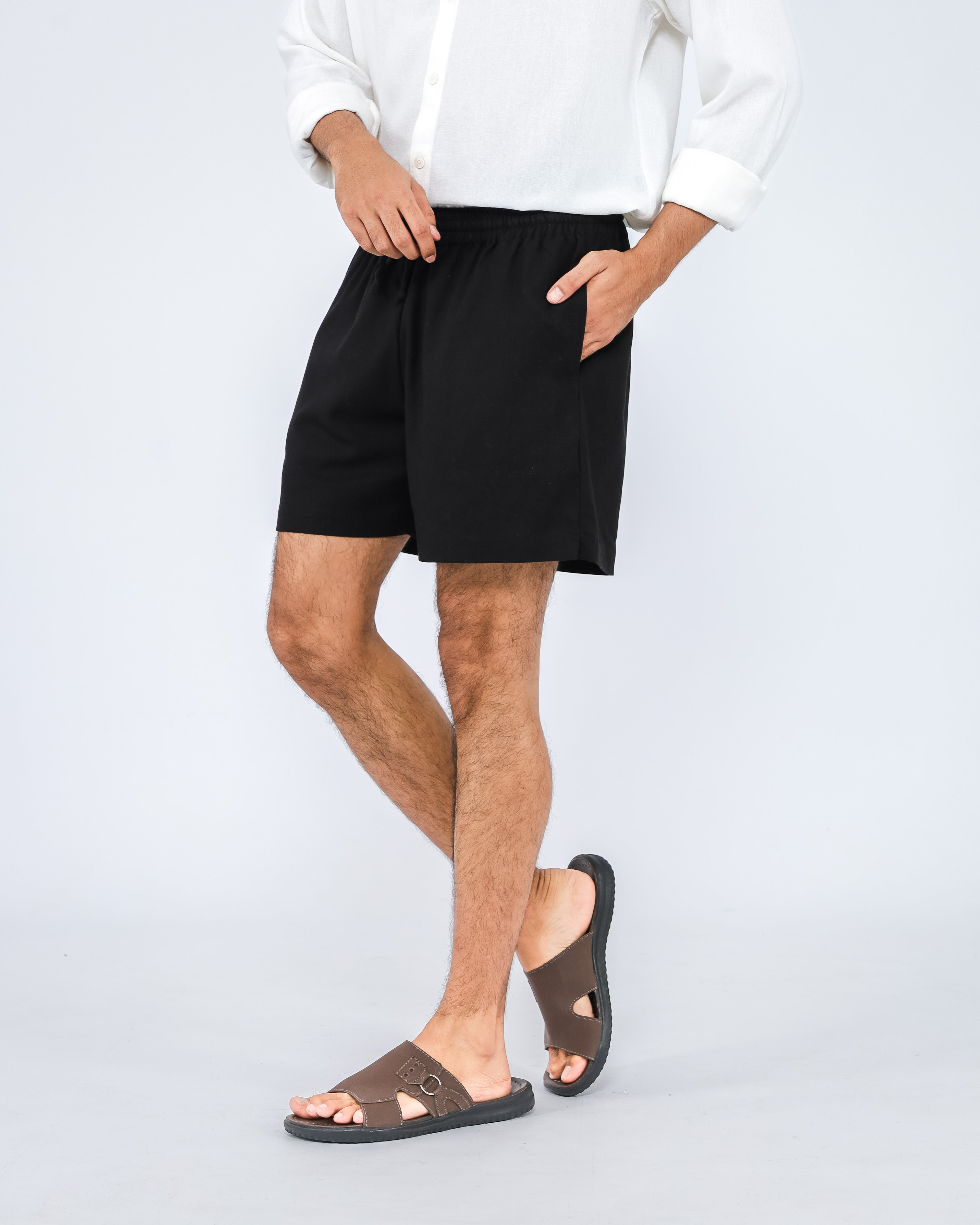 Cole Linen Blend Men's Shorts