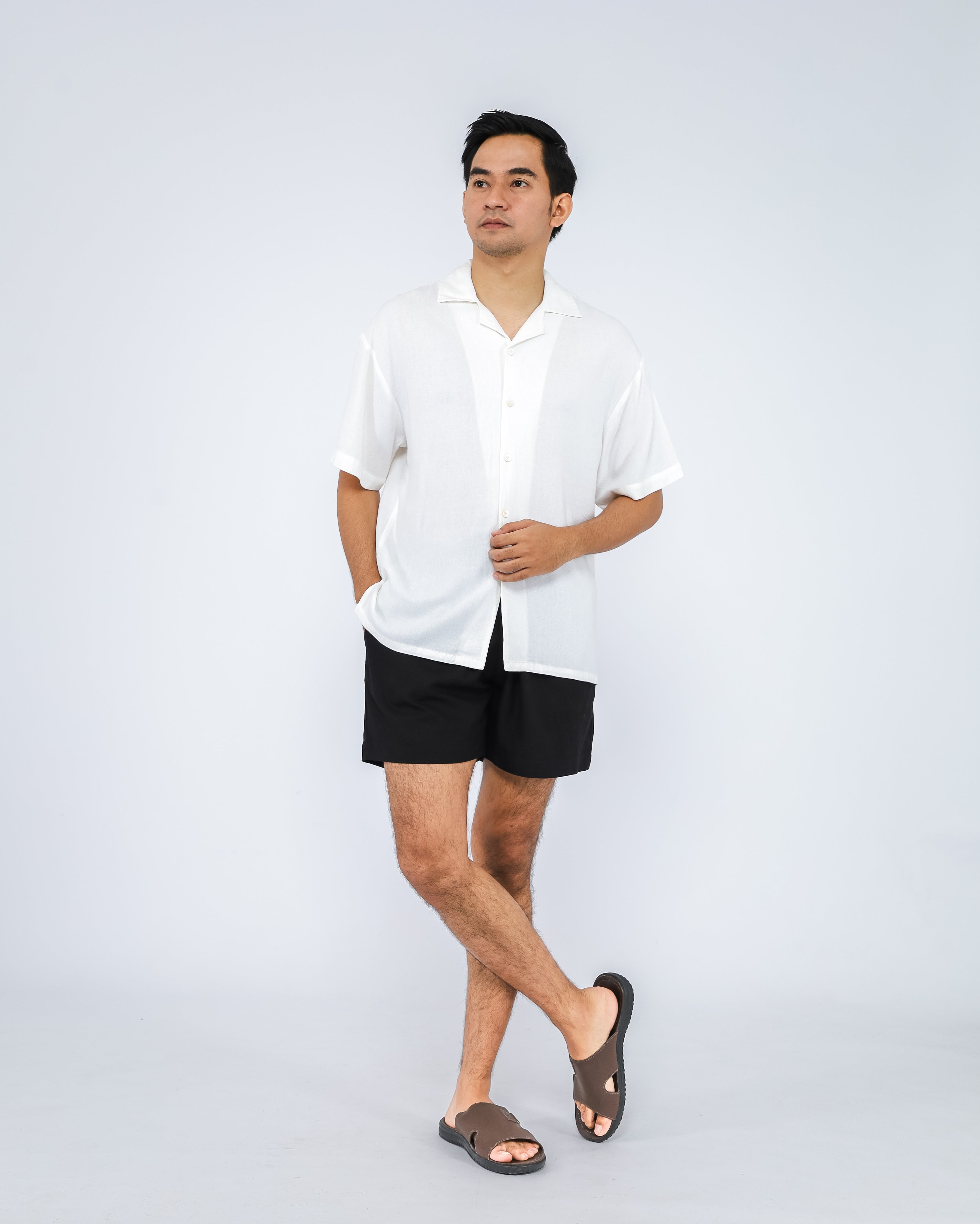 Brano Linen Blend Men's Shirt