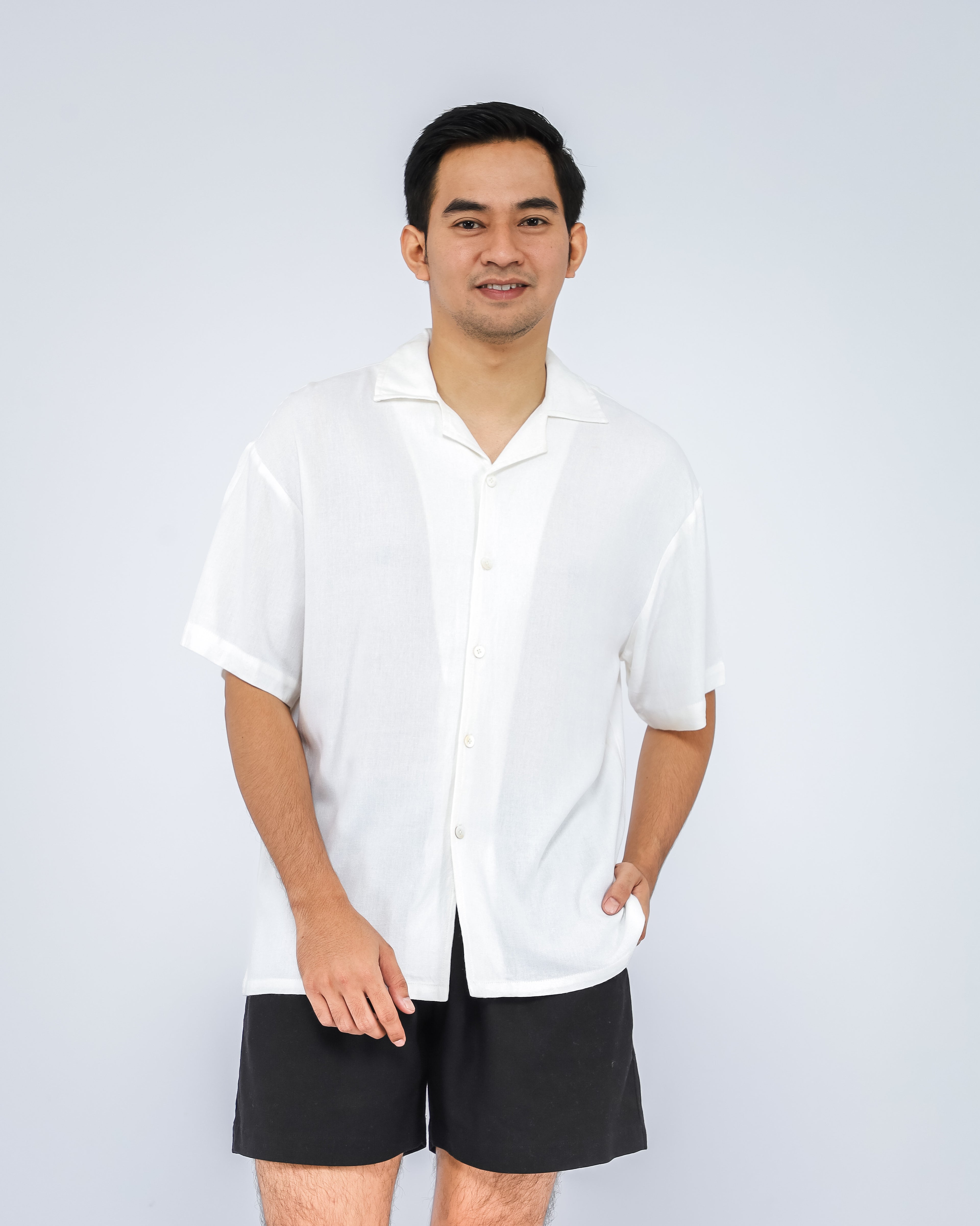 Brano Linen Blend Men's Shirt