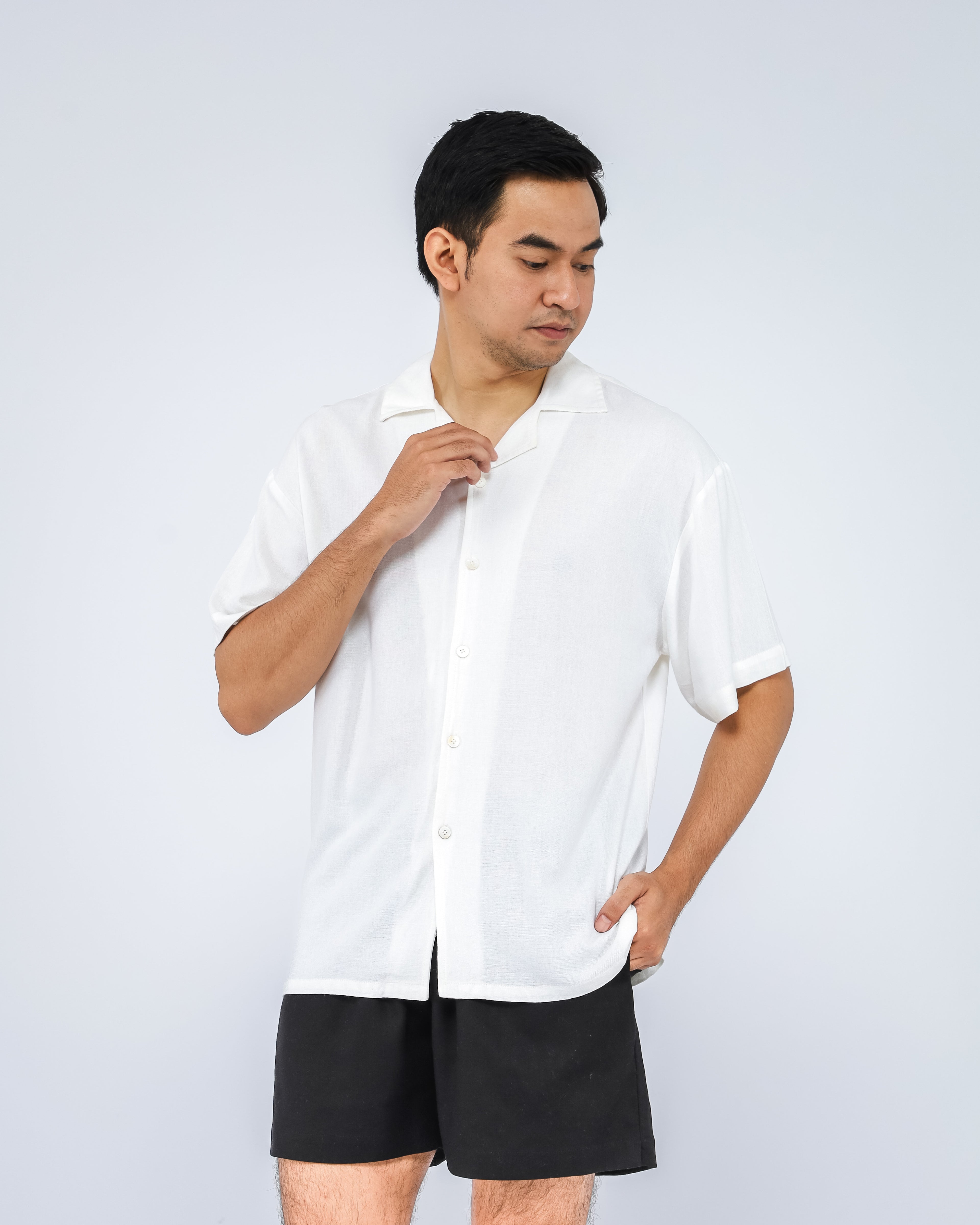 Brano Linen Blend Men's Shirt