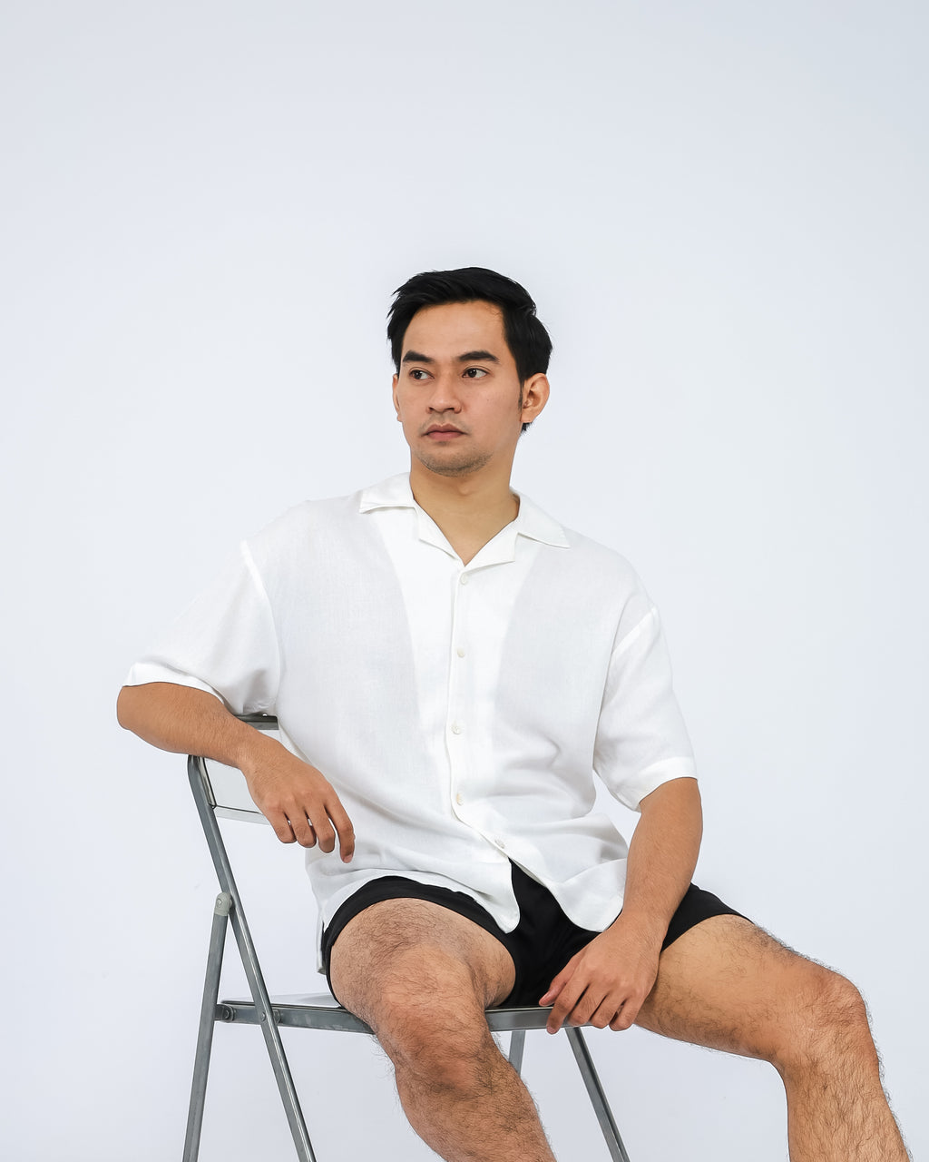 Brano Linen Blend Men's Shirt