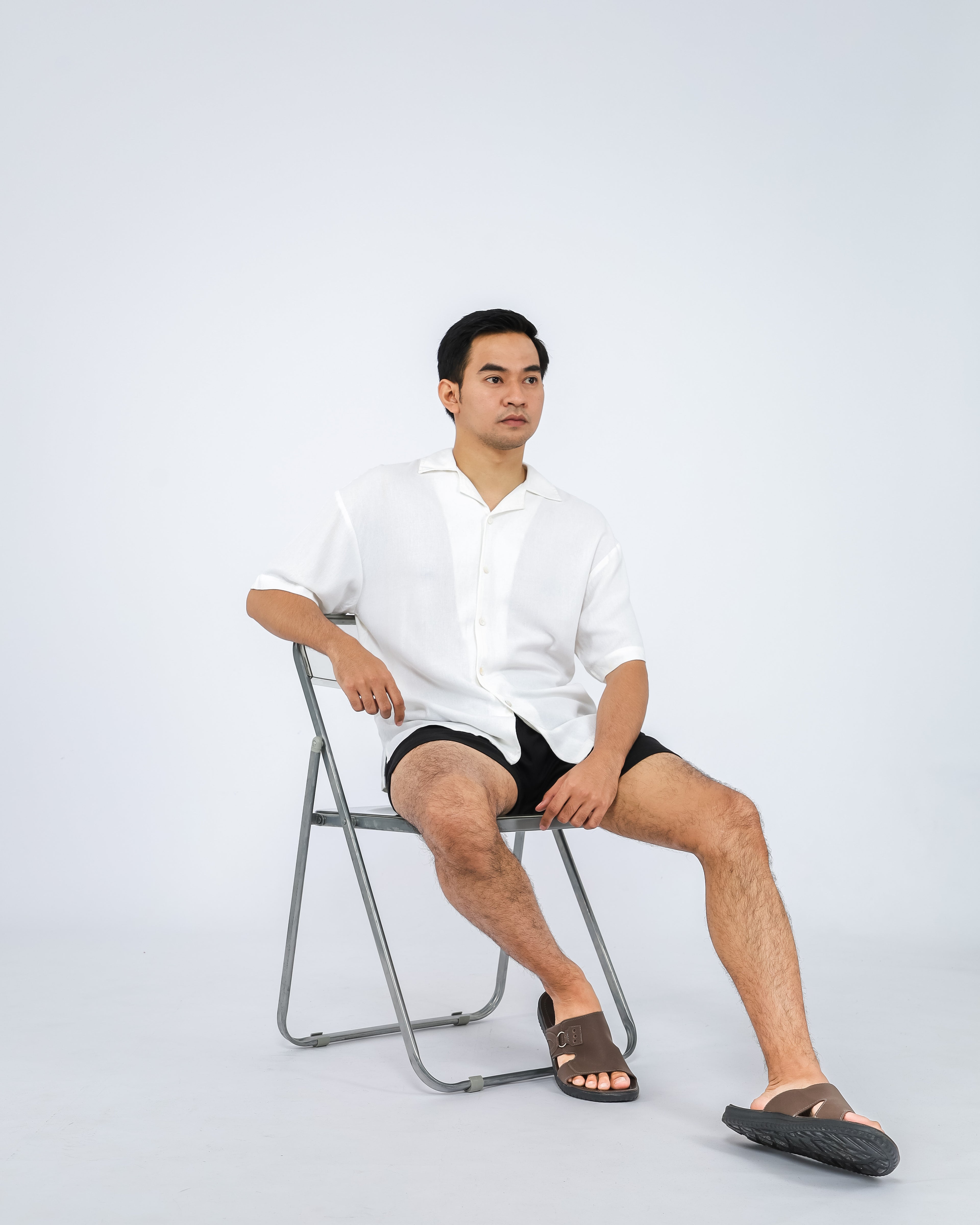 Brano Linen Blend Men's Shirt