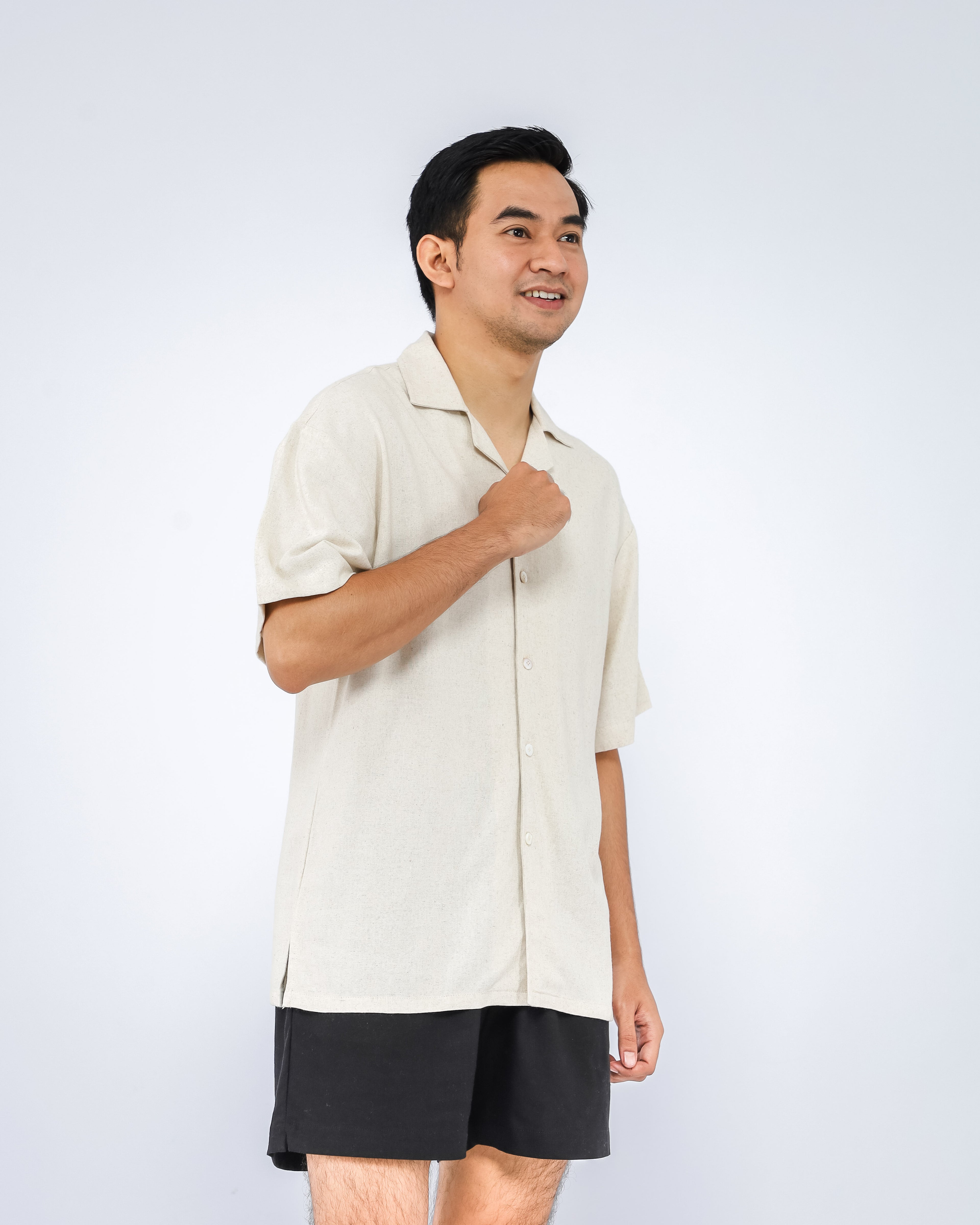 Brano Linen Blend Men's Shirt