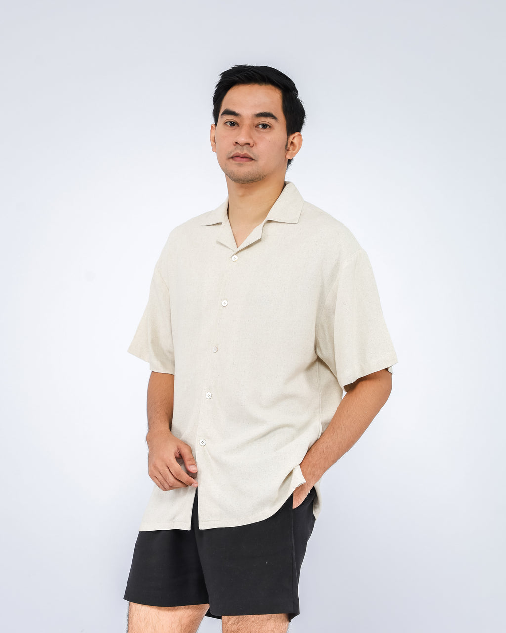 Brano Linen Blend Men's Shirt