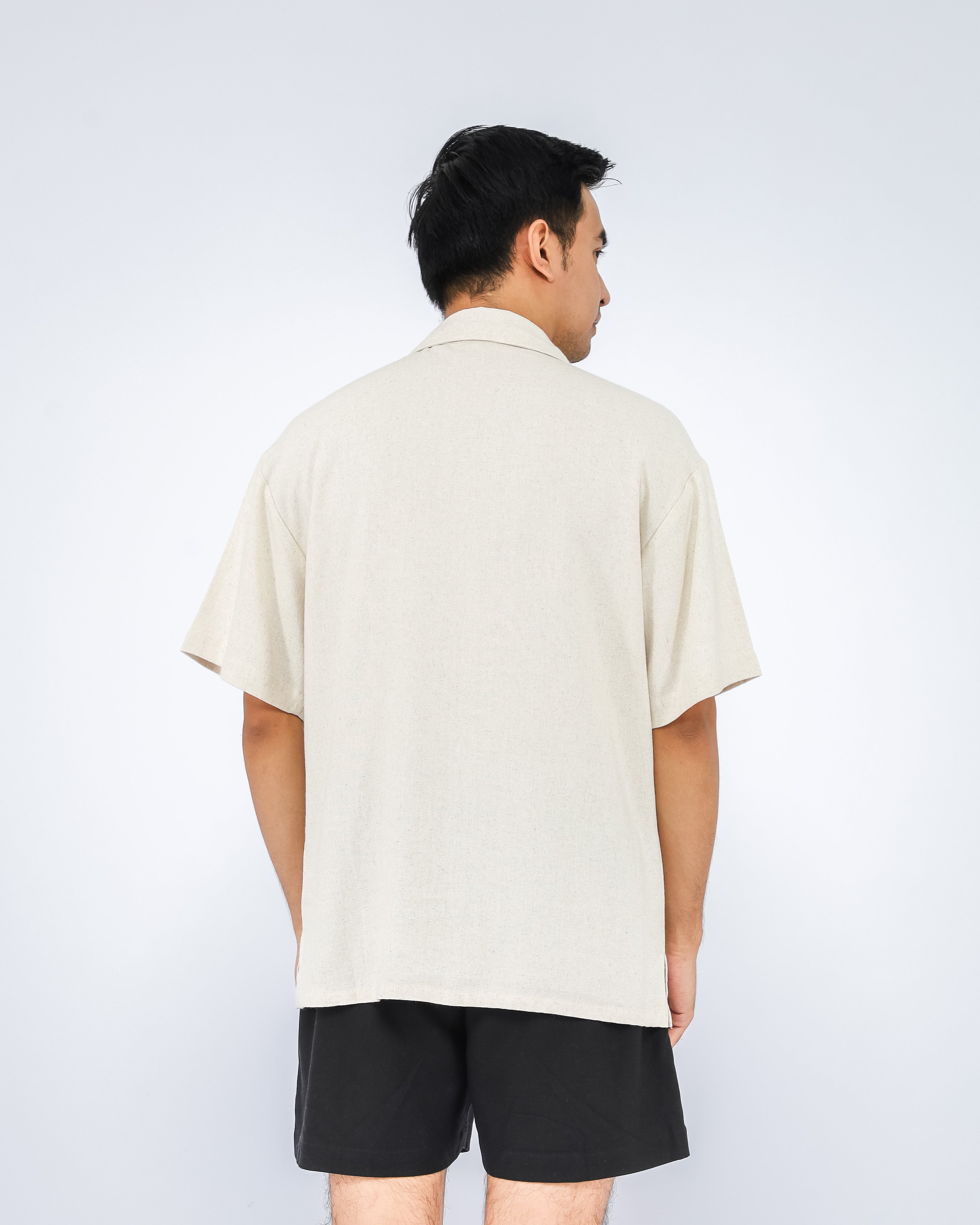 Brano Linen Blend Men's Shirt