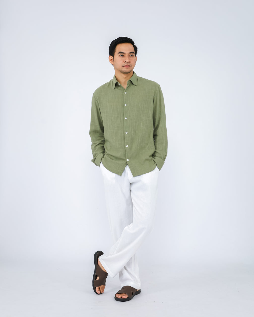 Lorenzo Linen Blend Men's Shirt