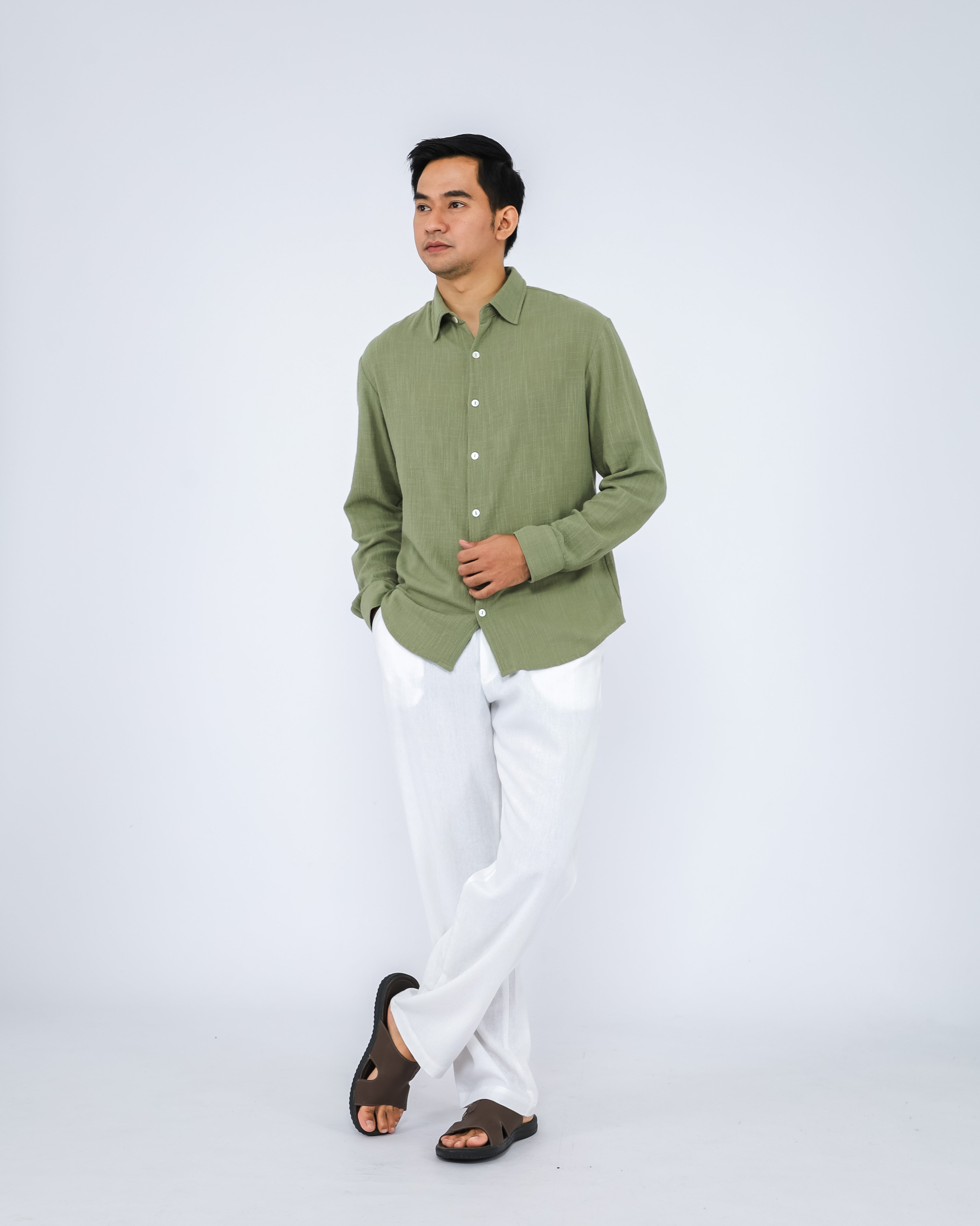 Lorenzo Linen Blend Men's Shirt
