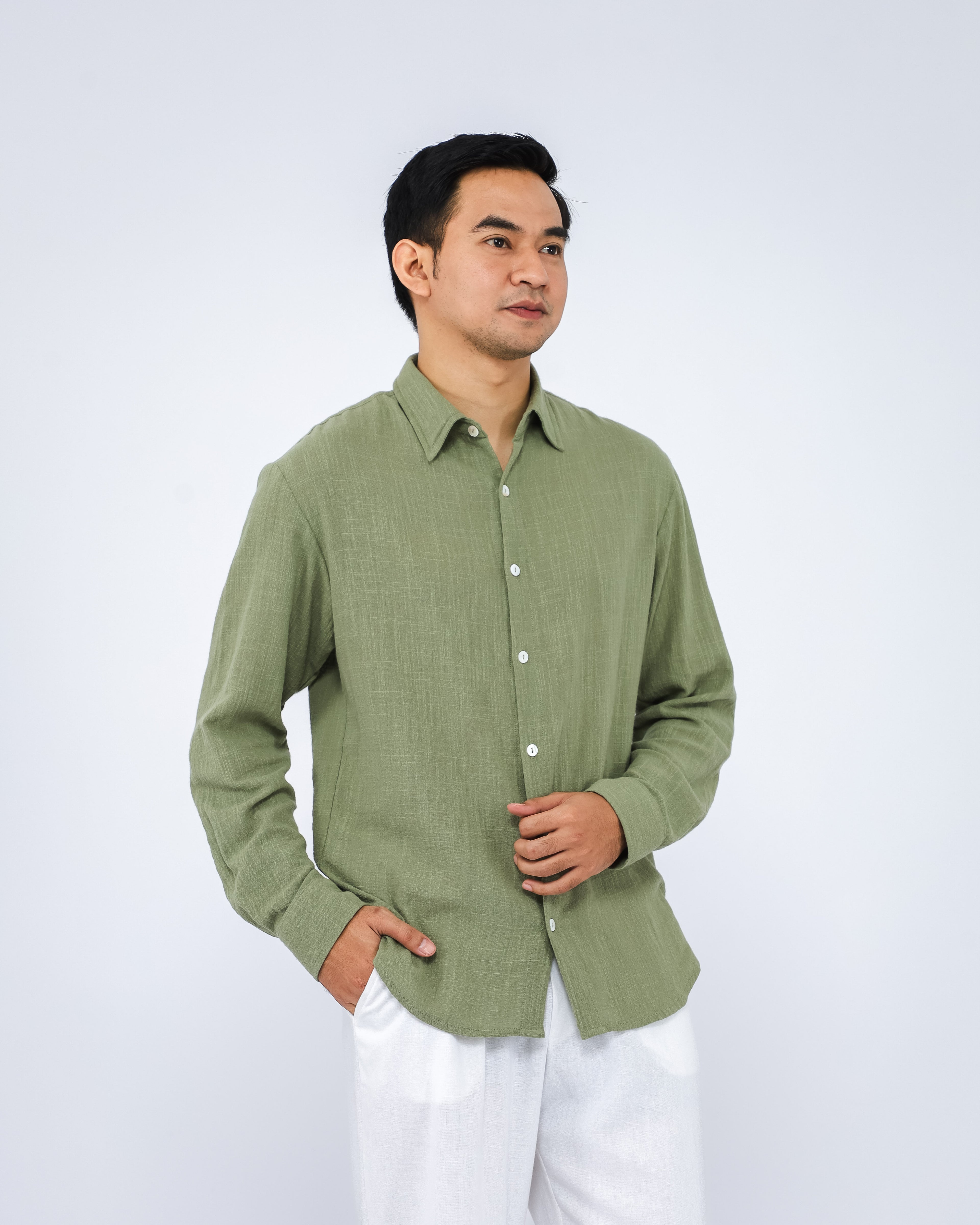 Lorenzo Linen Blend Men's Shirt