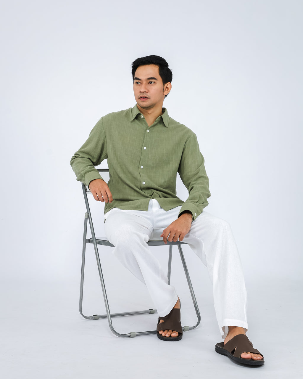 Lorenzo Linen Blend Men's Shirt