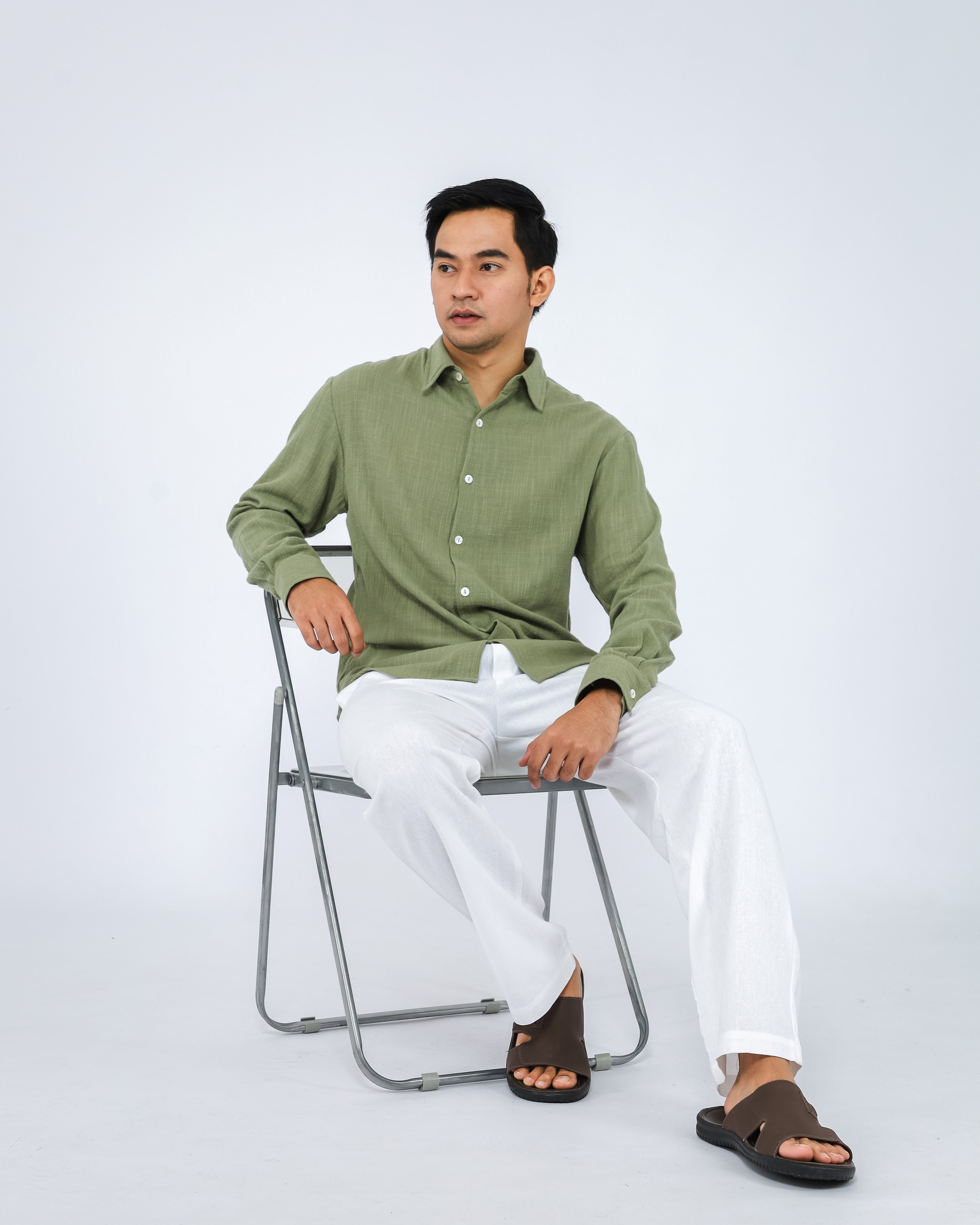 Lorenzo Linen Blend Men's Shirt