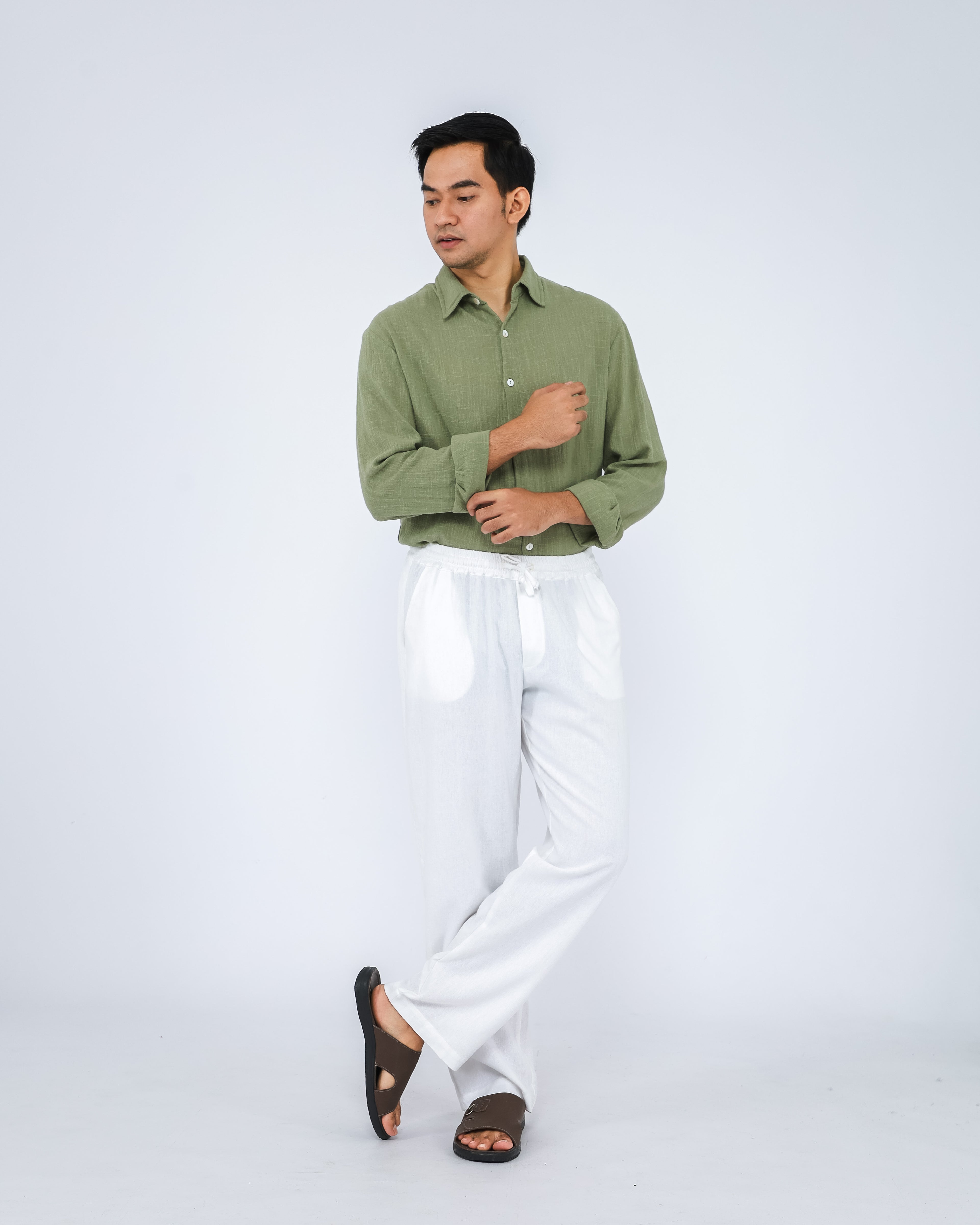 Gabriel Linen Blend Men's Pants