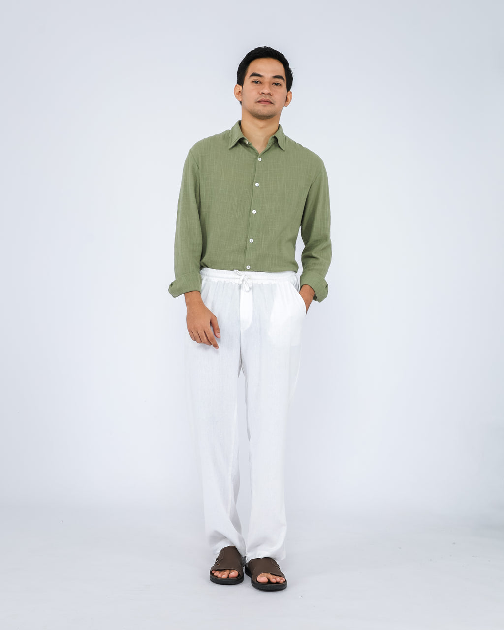 Gabriel Linen Blend Men's Pants