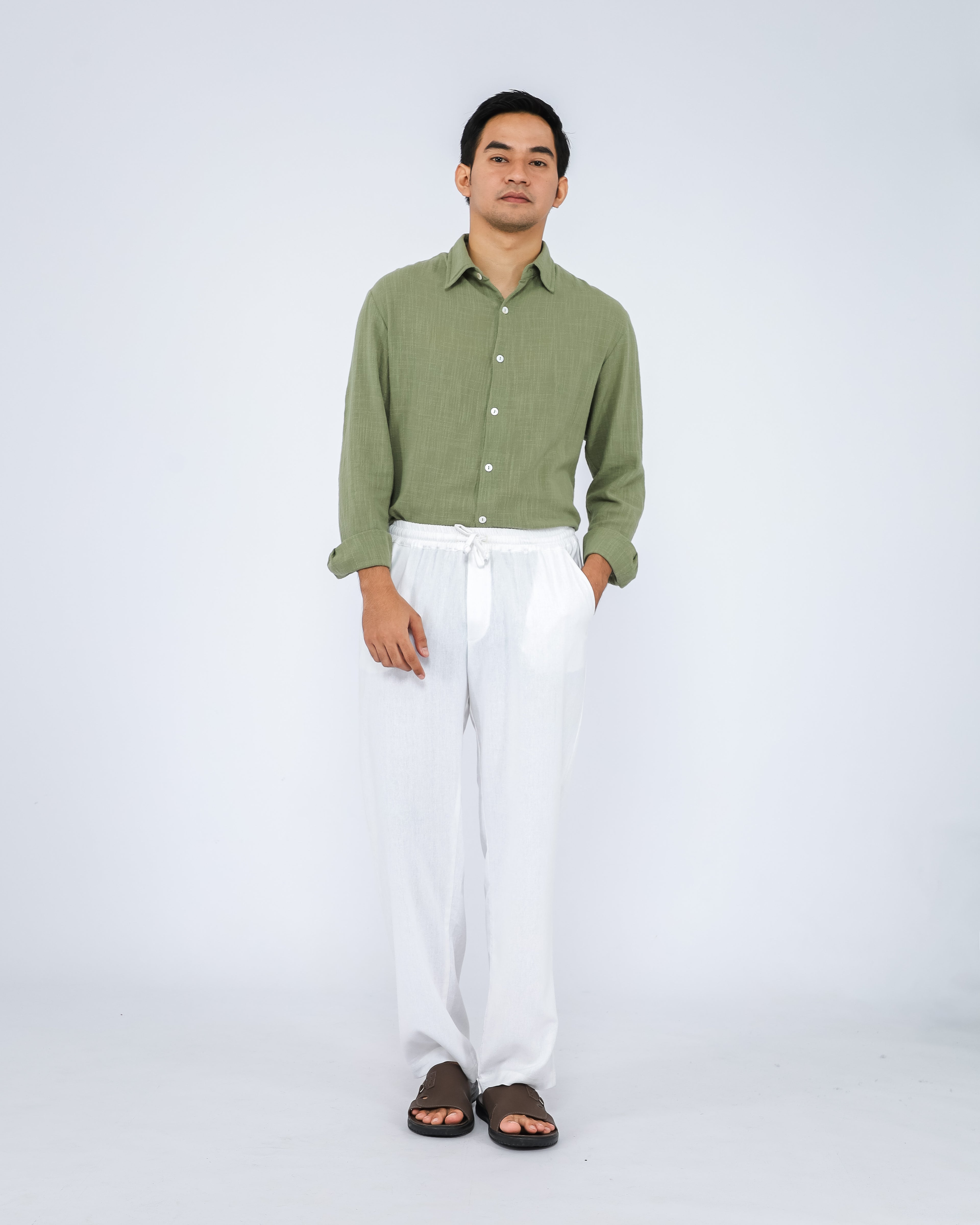 Gabriel Linen Blend Men's Pants