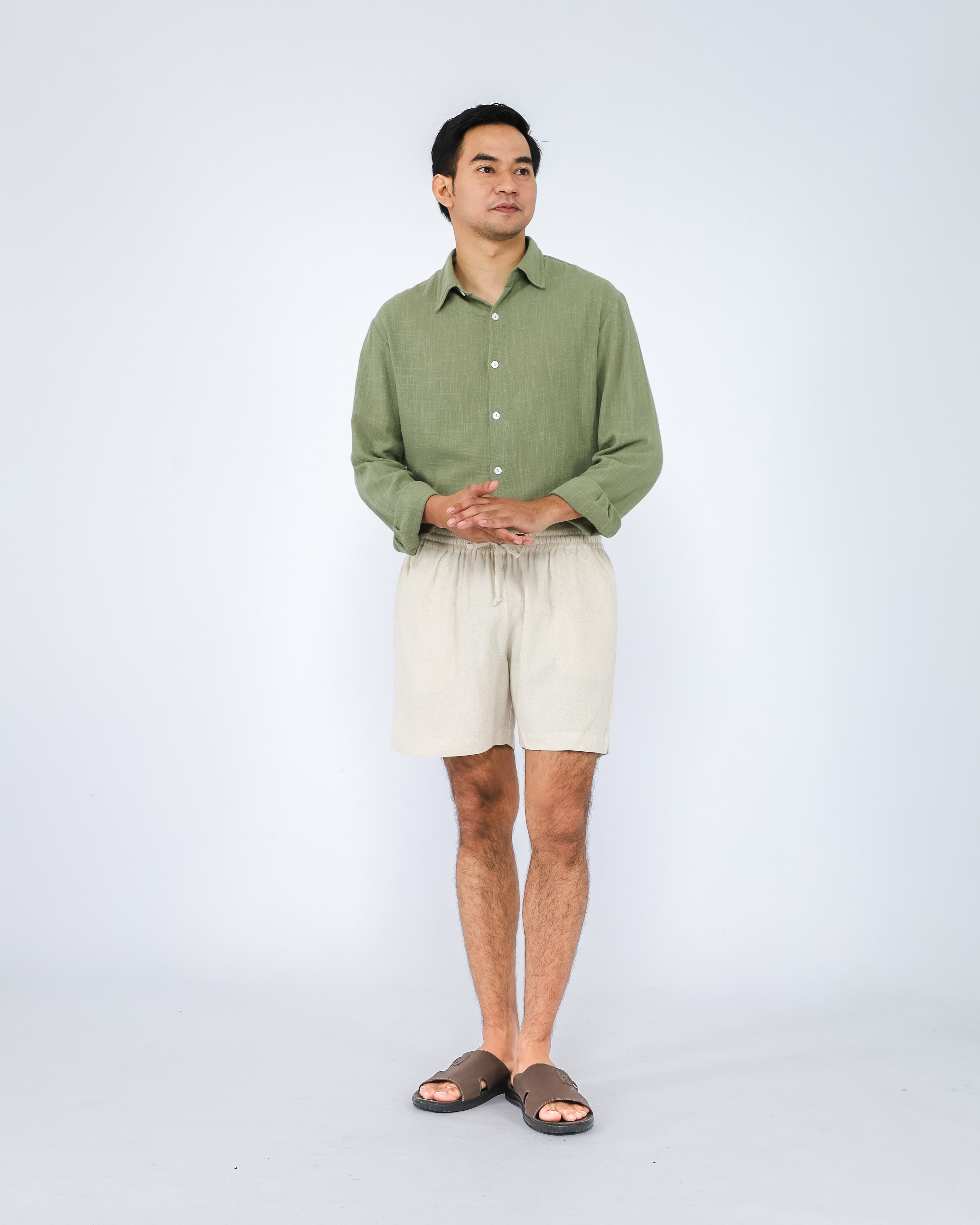 Cole Linen Blend Men's Shorts