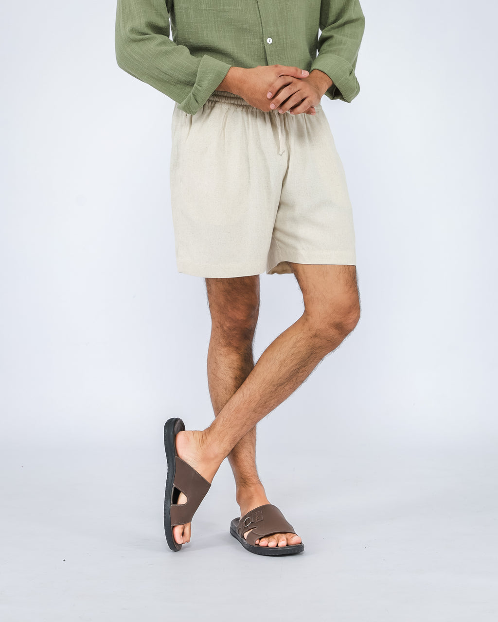 Cole Linen Blend Men's Shorts