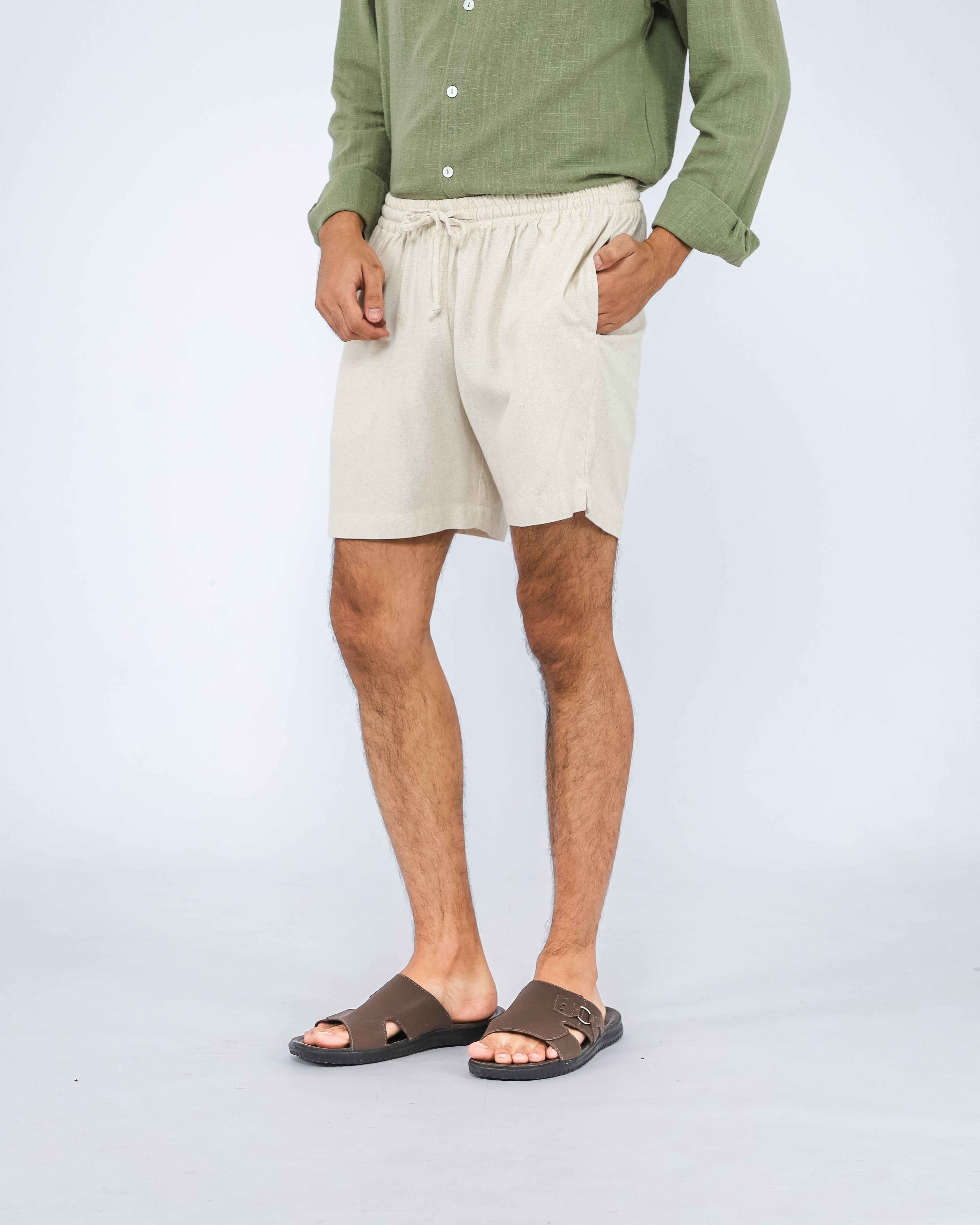Cole Linen Blend Men's Shorts