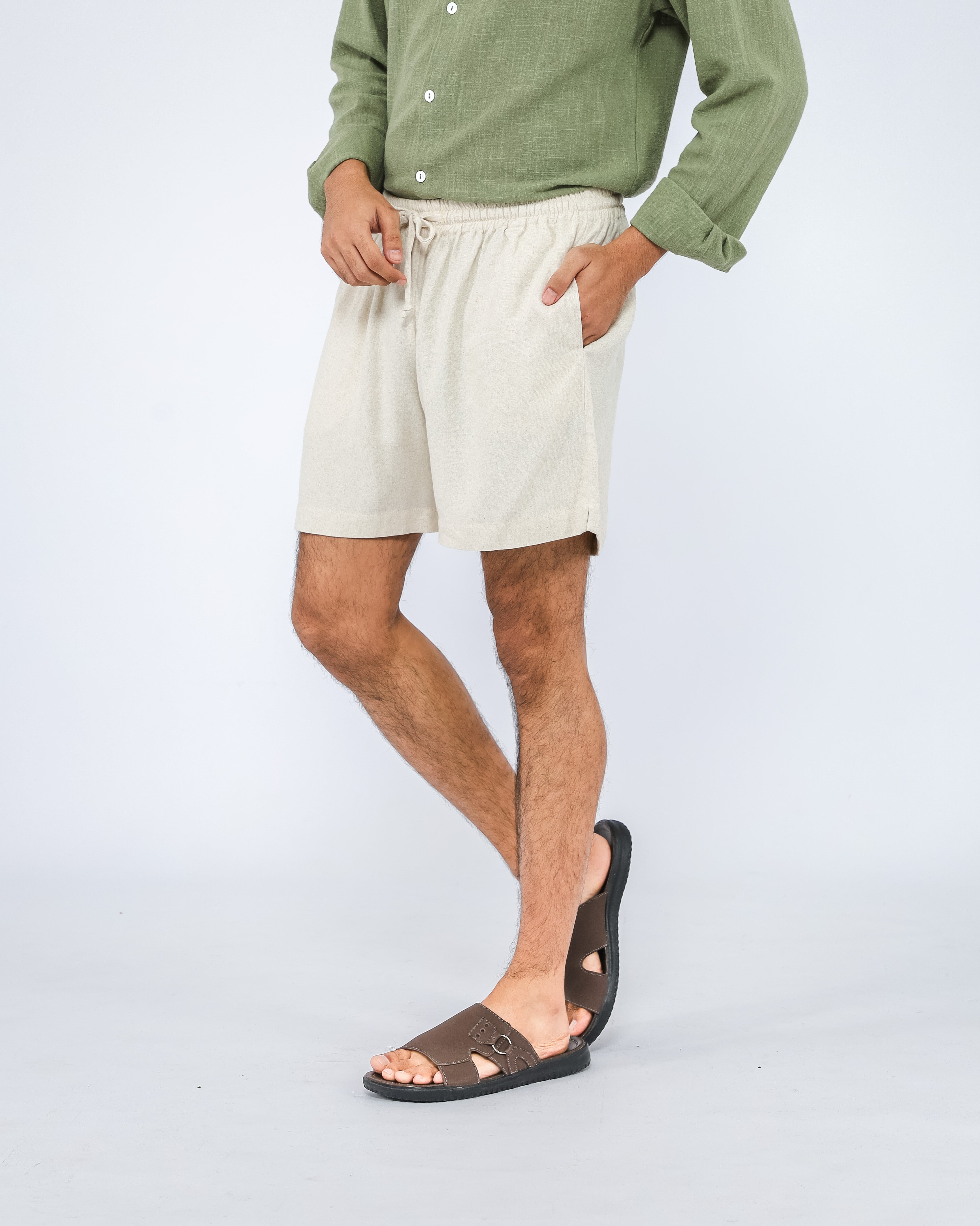 Cole Linen Blend Men's Shorts