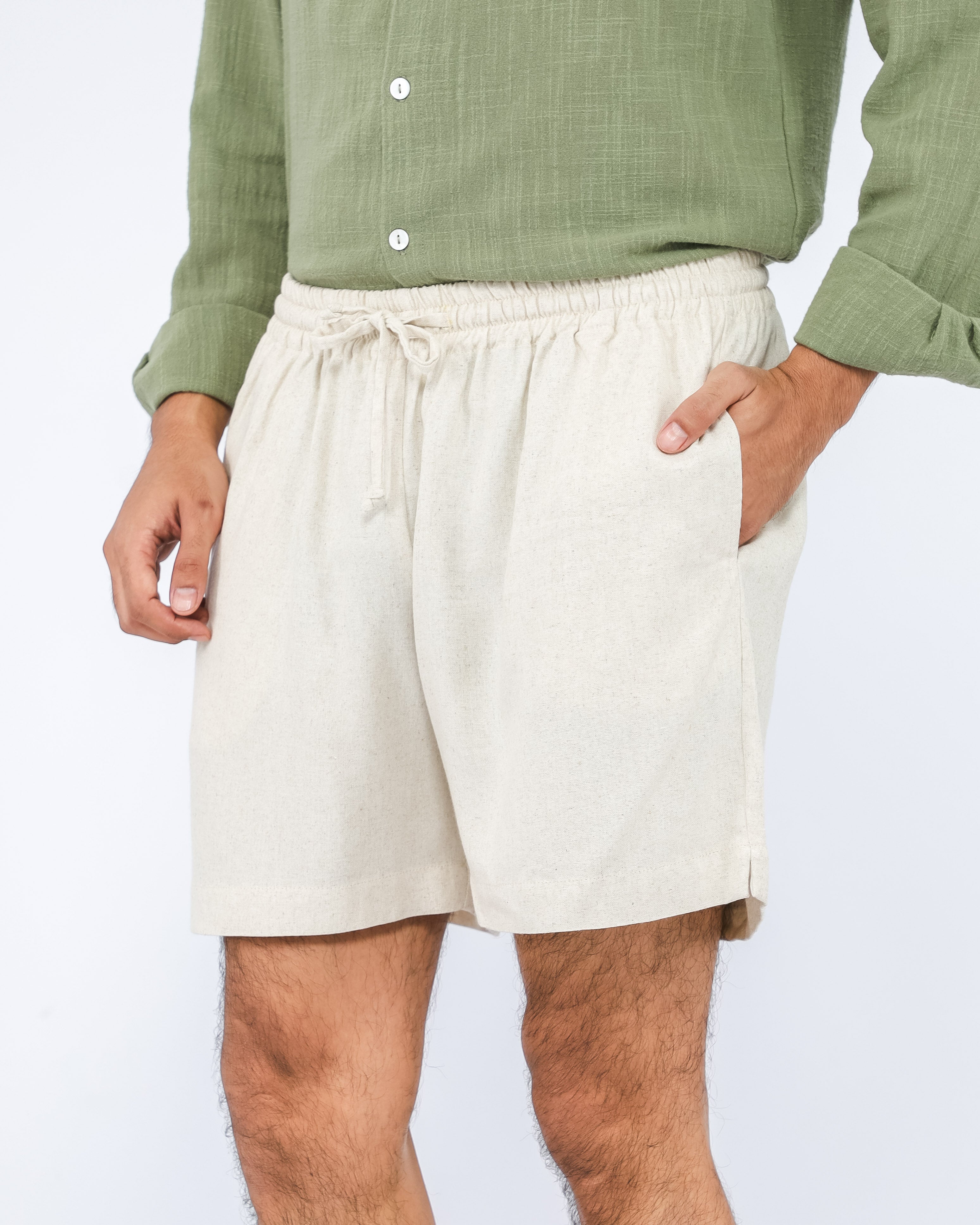 Cole Linen Blend Men's Shorts