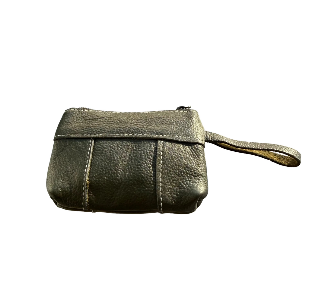 Coin Pouch Womens Genuine Leather, Stylish, light weight Mini Pouch, Change Wallet Leather