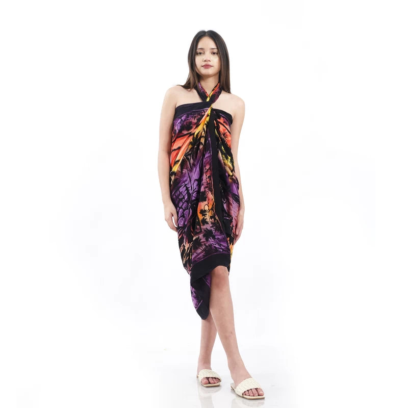 Smoke-04 Coconut Tree Print