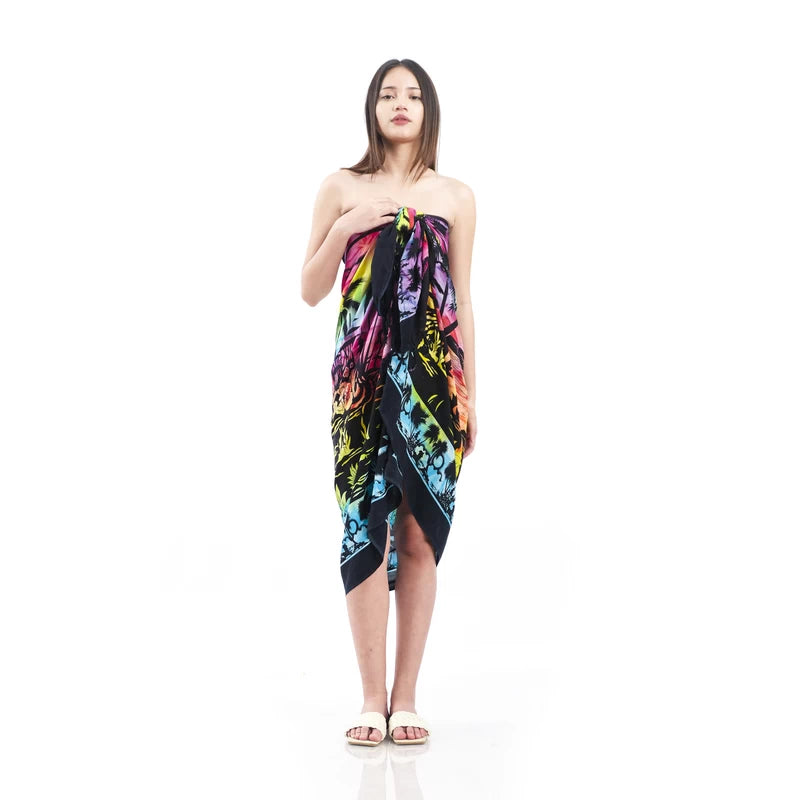 Smoke-04 Coconut Tree Print