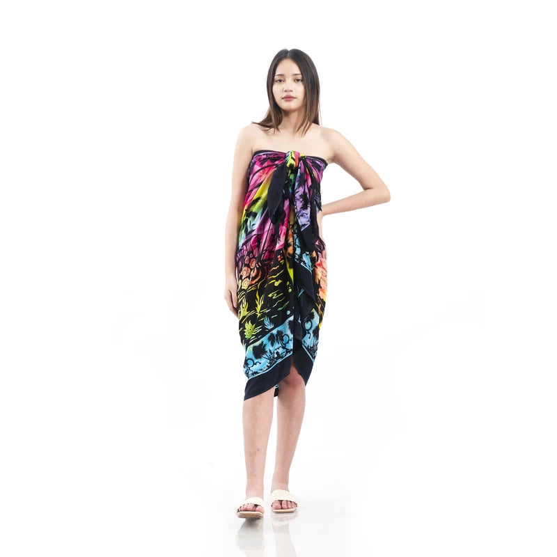 Smoke-04 Coconut Tree Print