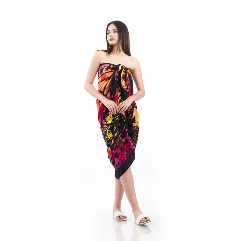 Smoke-04 Coconut Tree Print