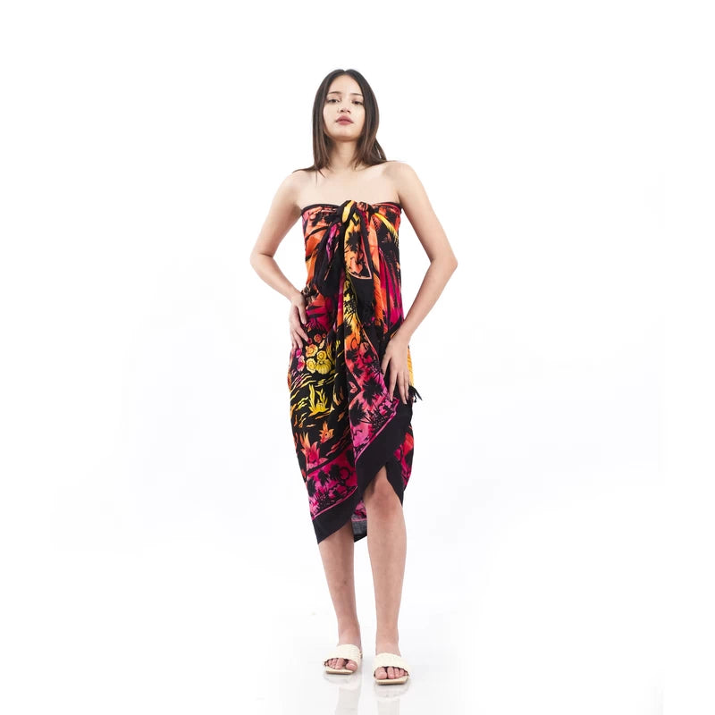 Smoke-04 Coconut Tree Print