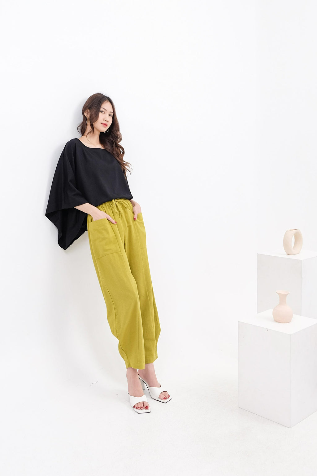 Ellisa Linen Blend Pants