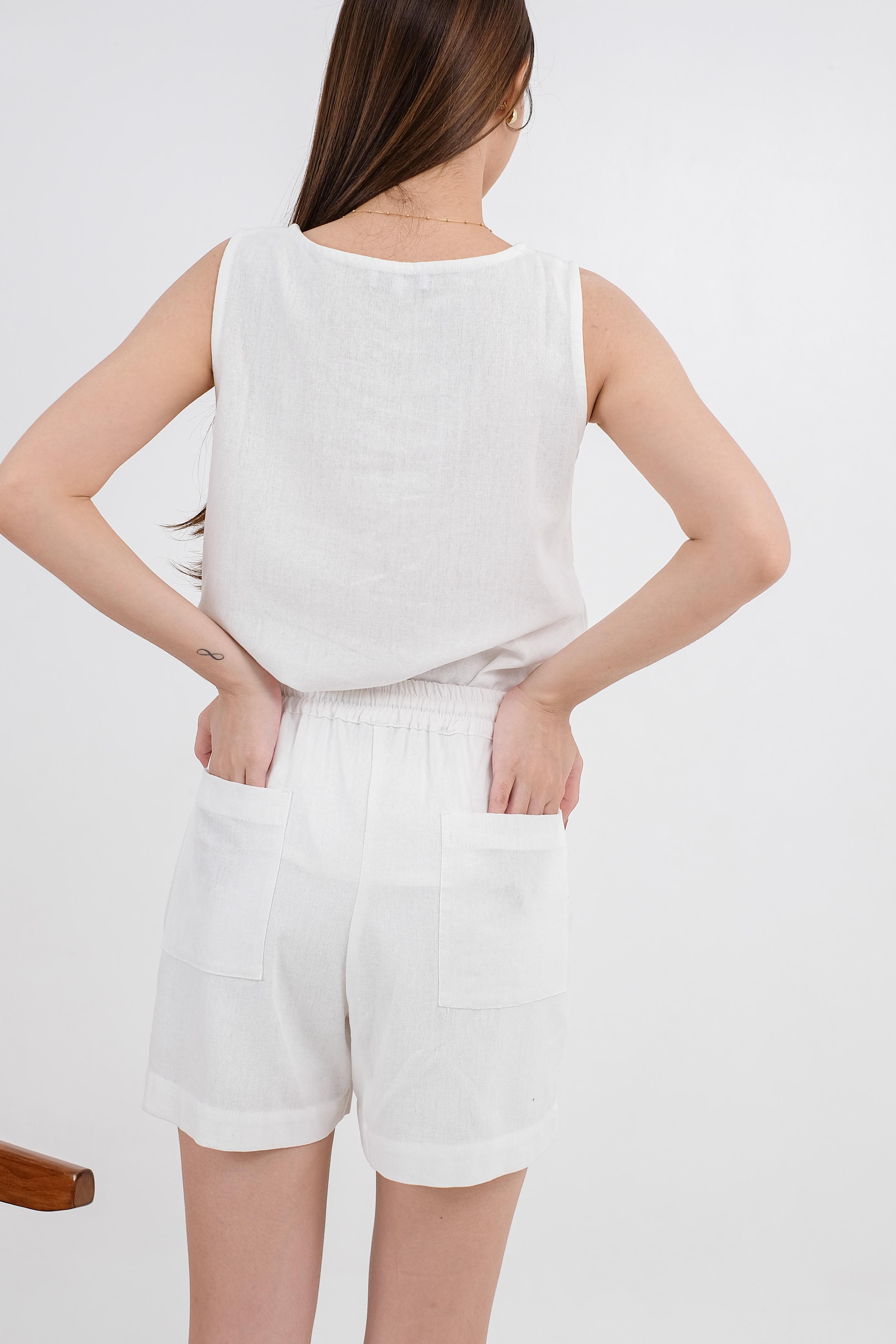 Julie Linen Blend Women's Shorts