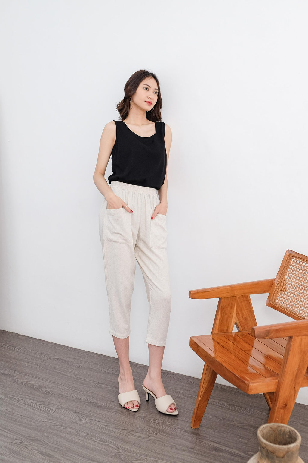Emma Linen Blend Pants