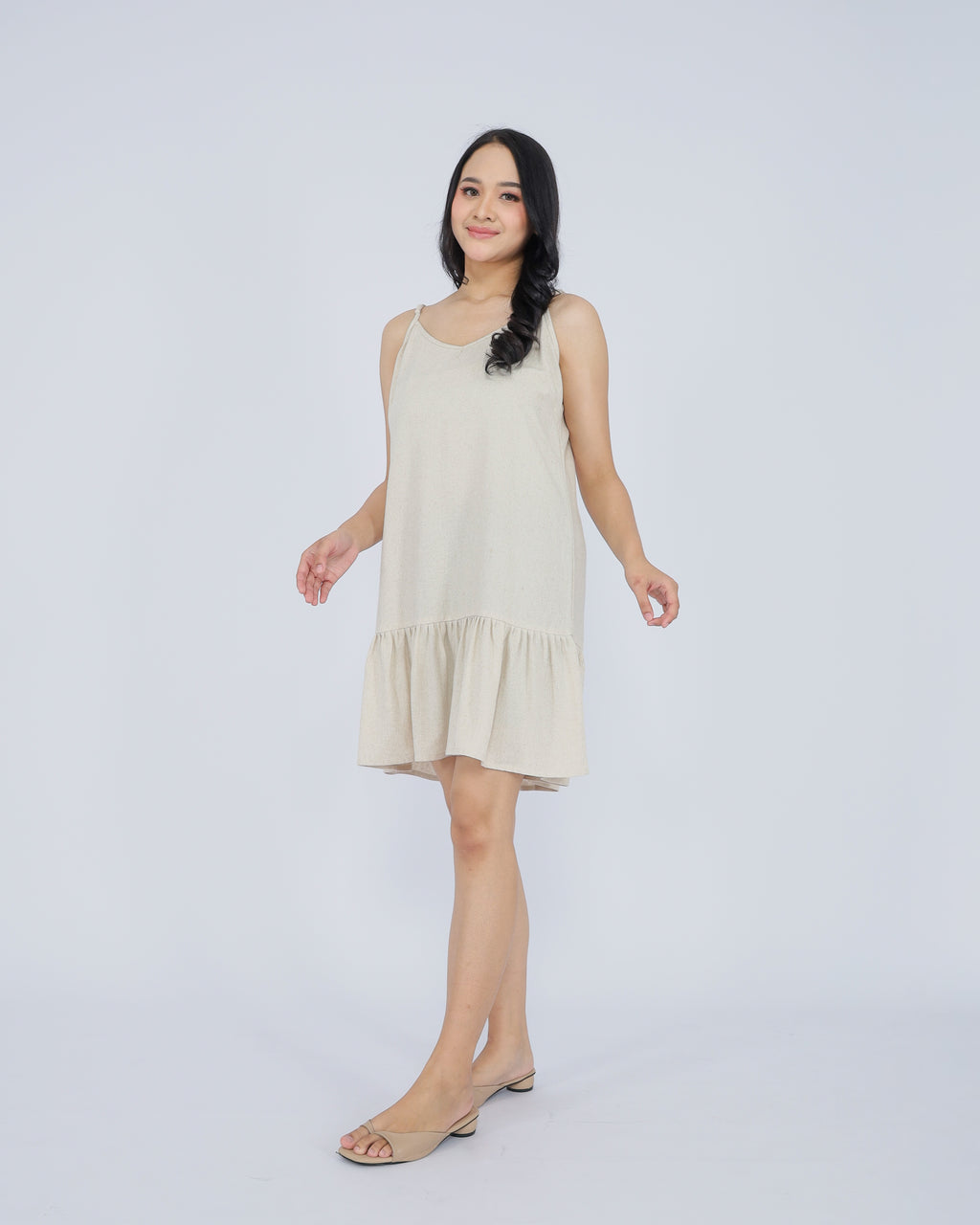 Beverly Linen Blend Dress