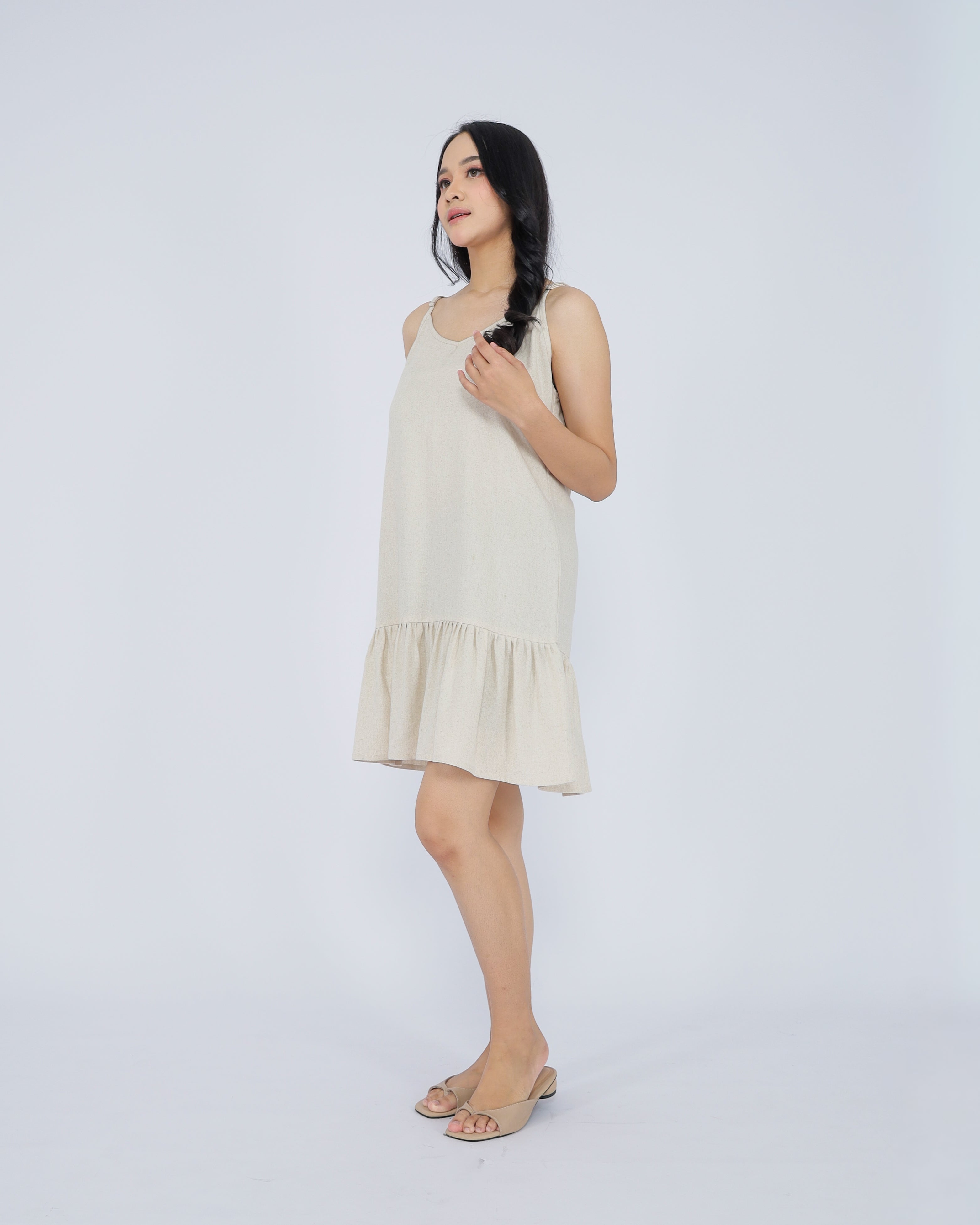 Beverly Linen Blend Dress