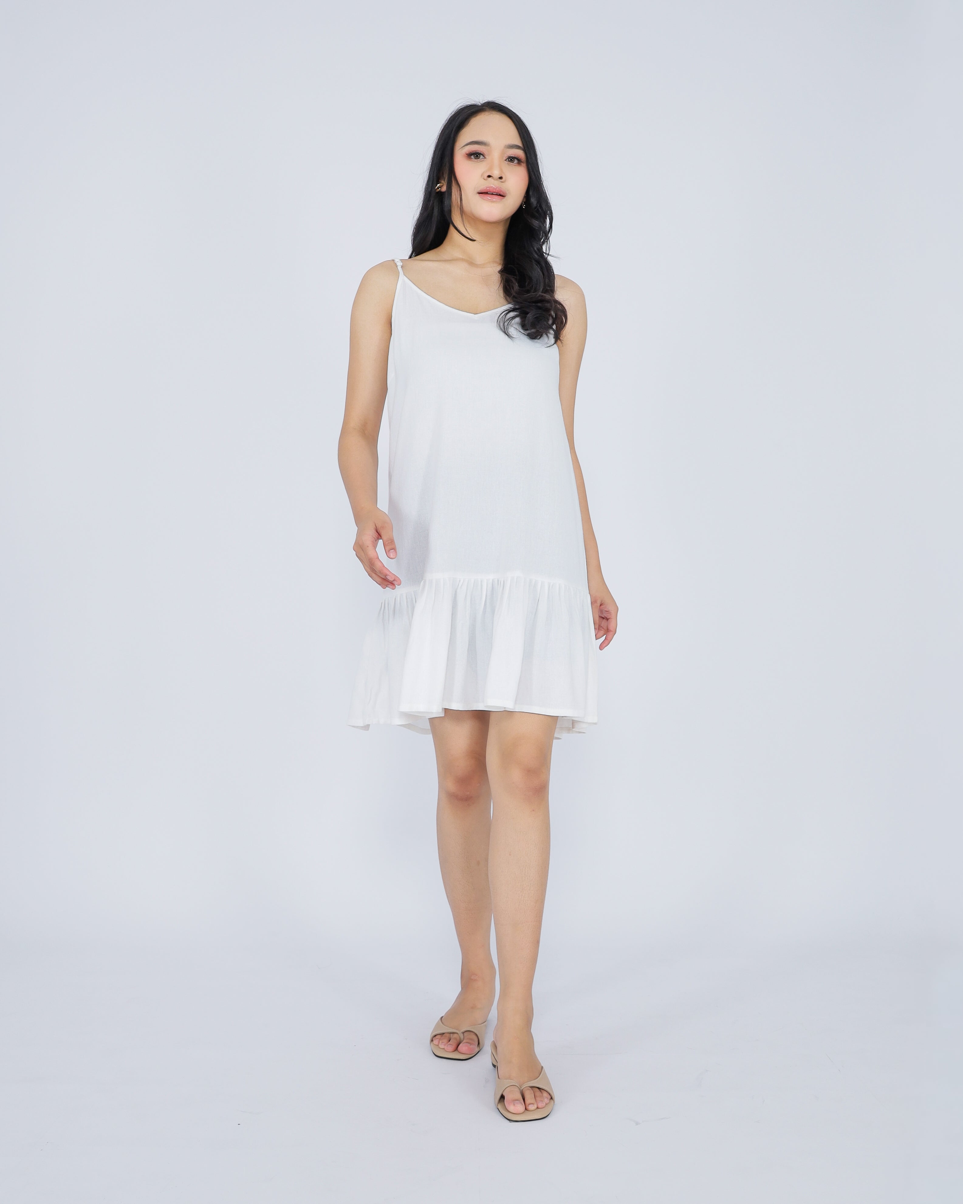 Beverly Linen Blend Dress