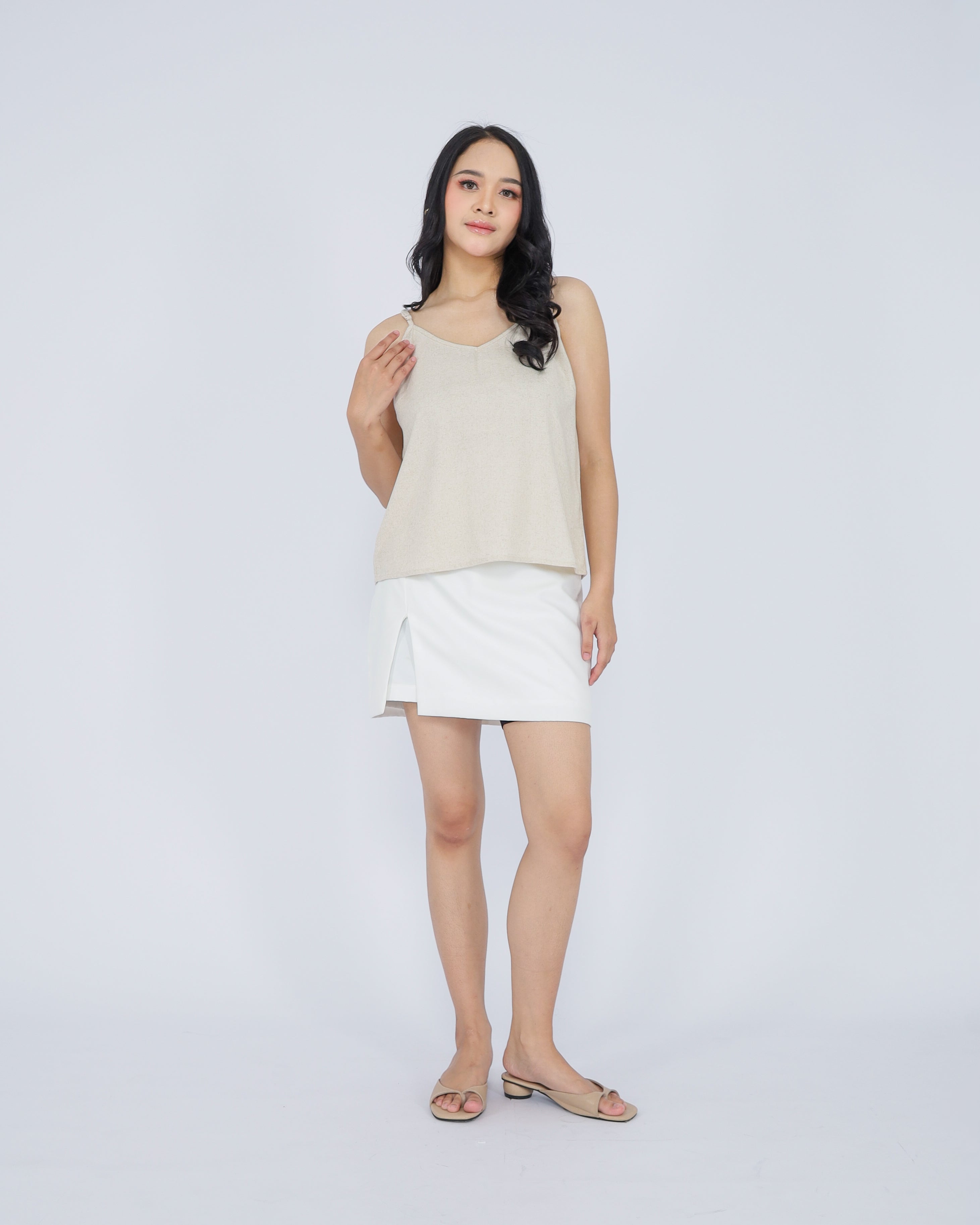 Ashley Linen Blend Top