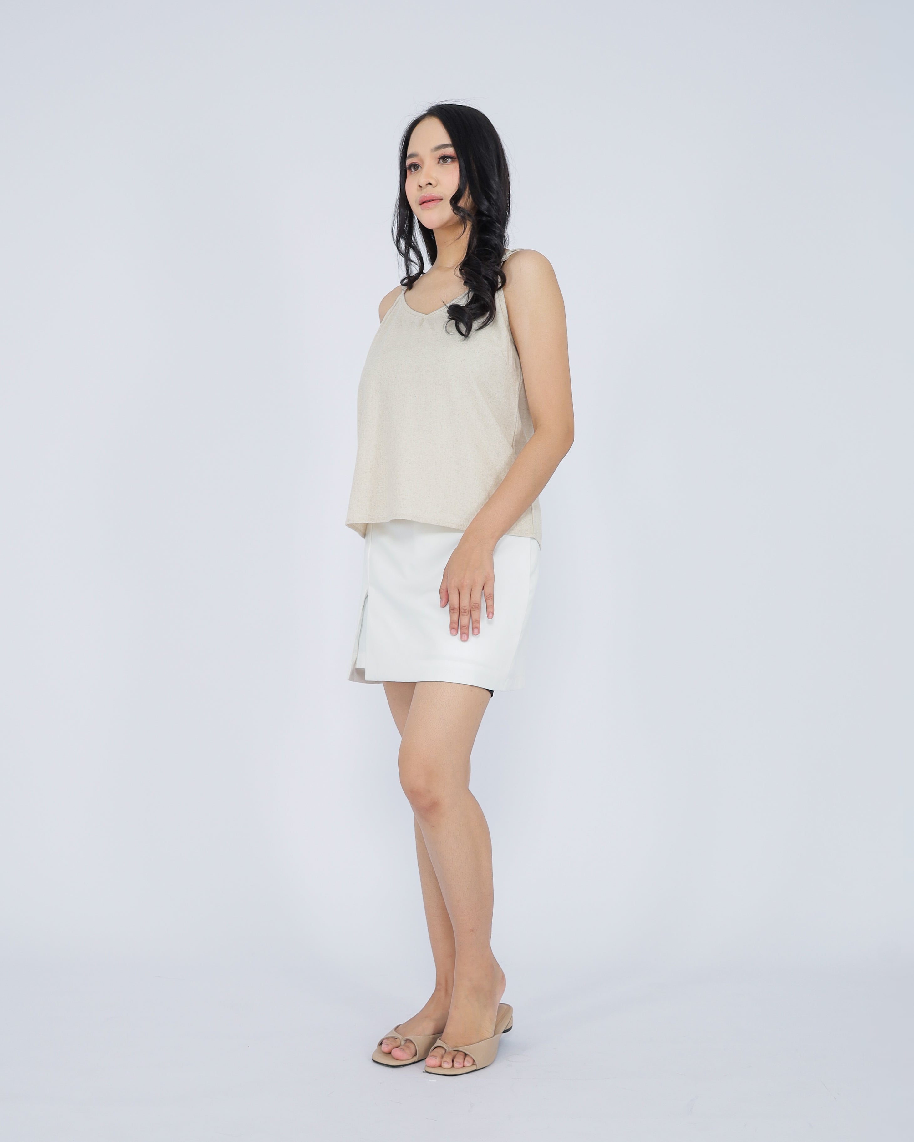 Ashley Linen Blend Top