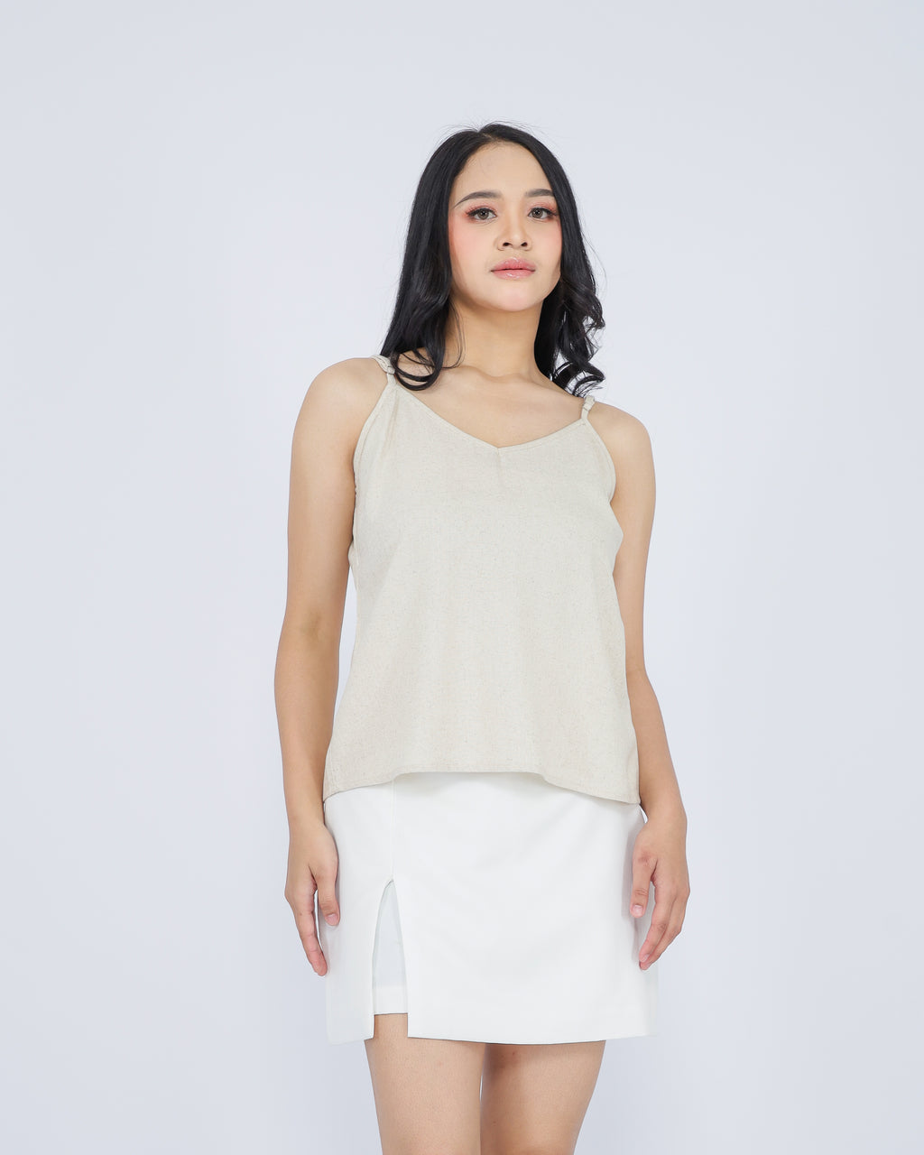 Ashley Linen Blend Top