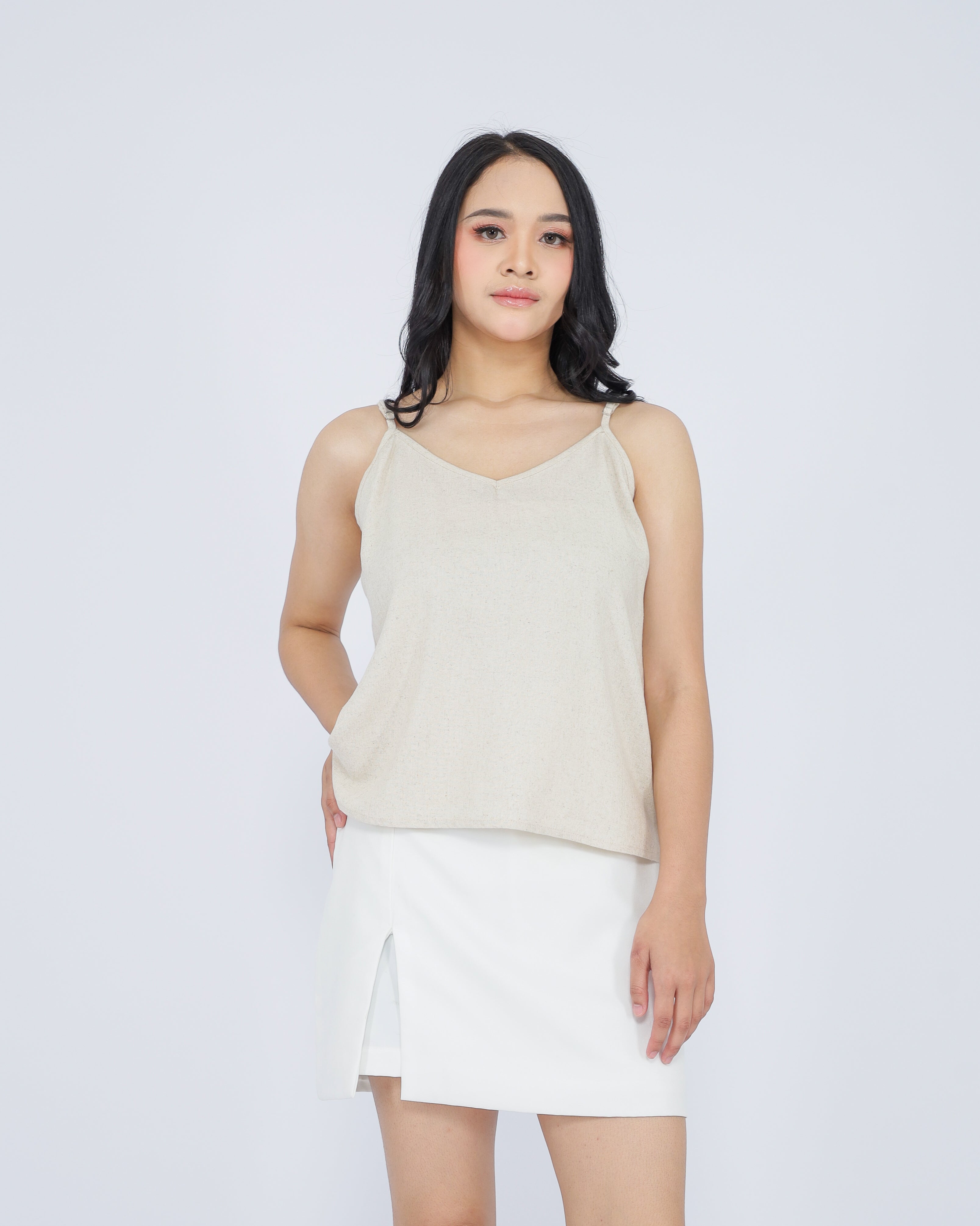 Ashley Linen Blend Top