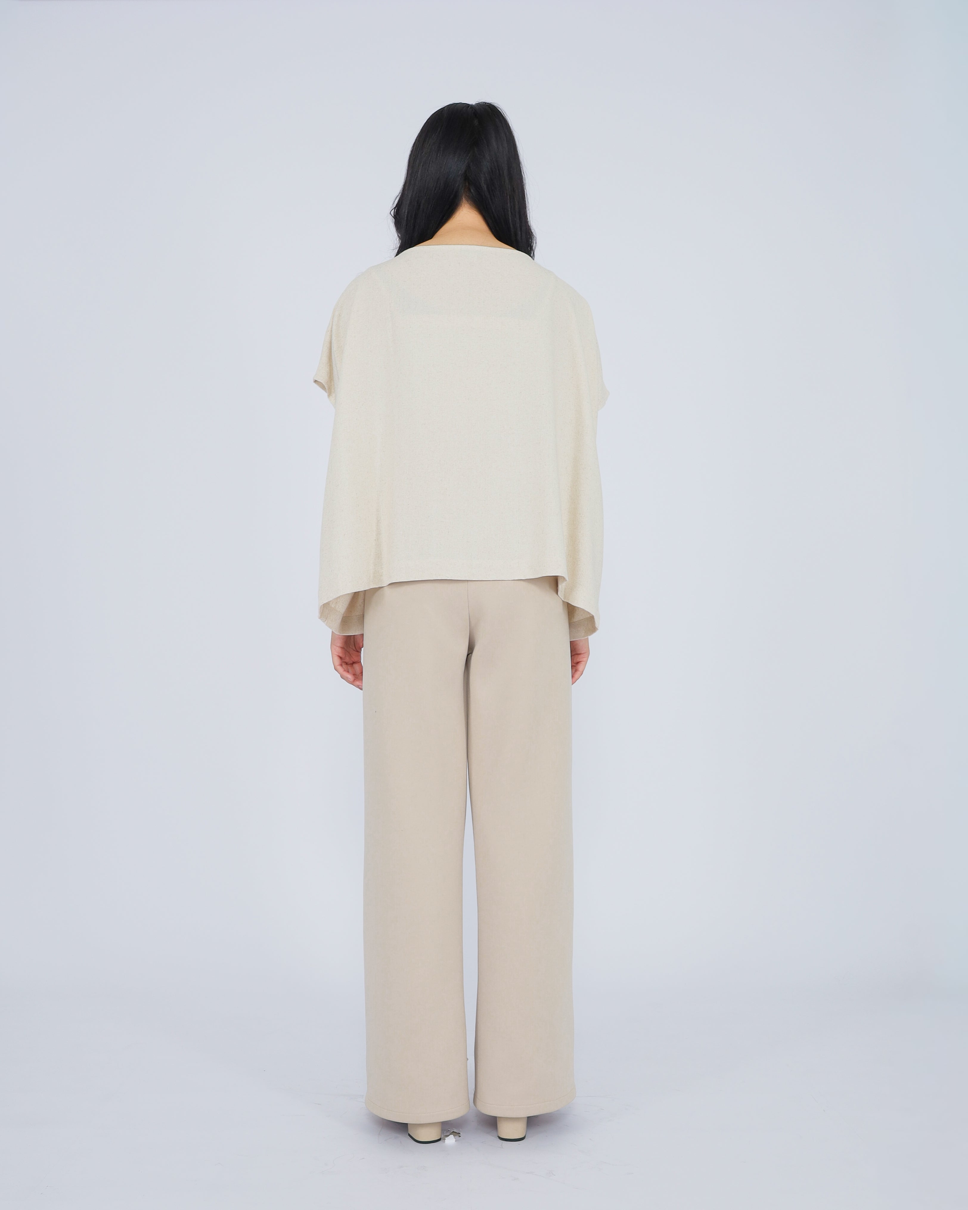 Beata Linen Blend Top