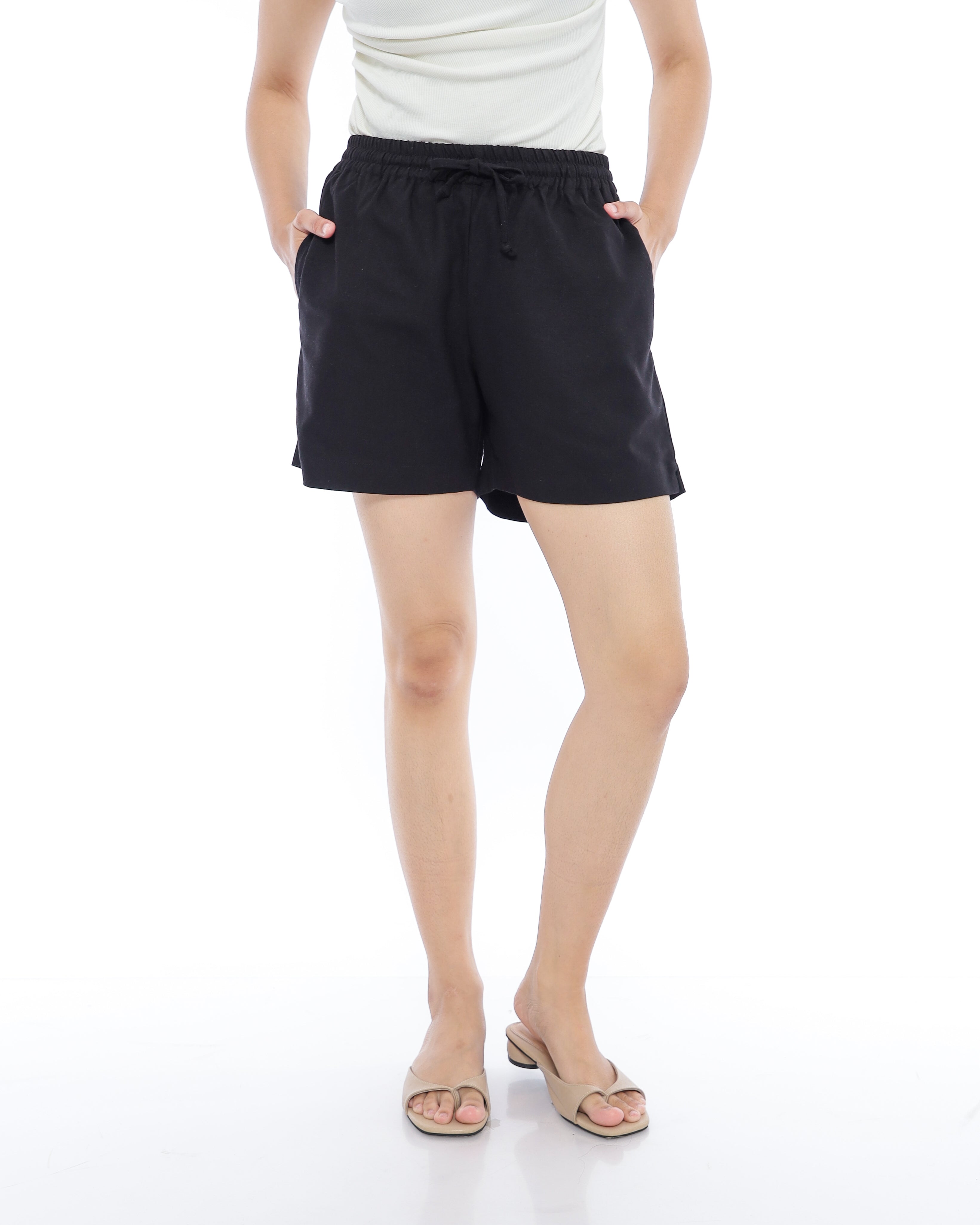 Chloe Linen Blend Women's Shorts