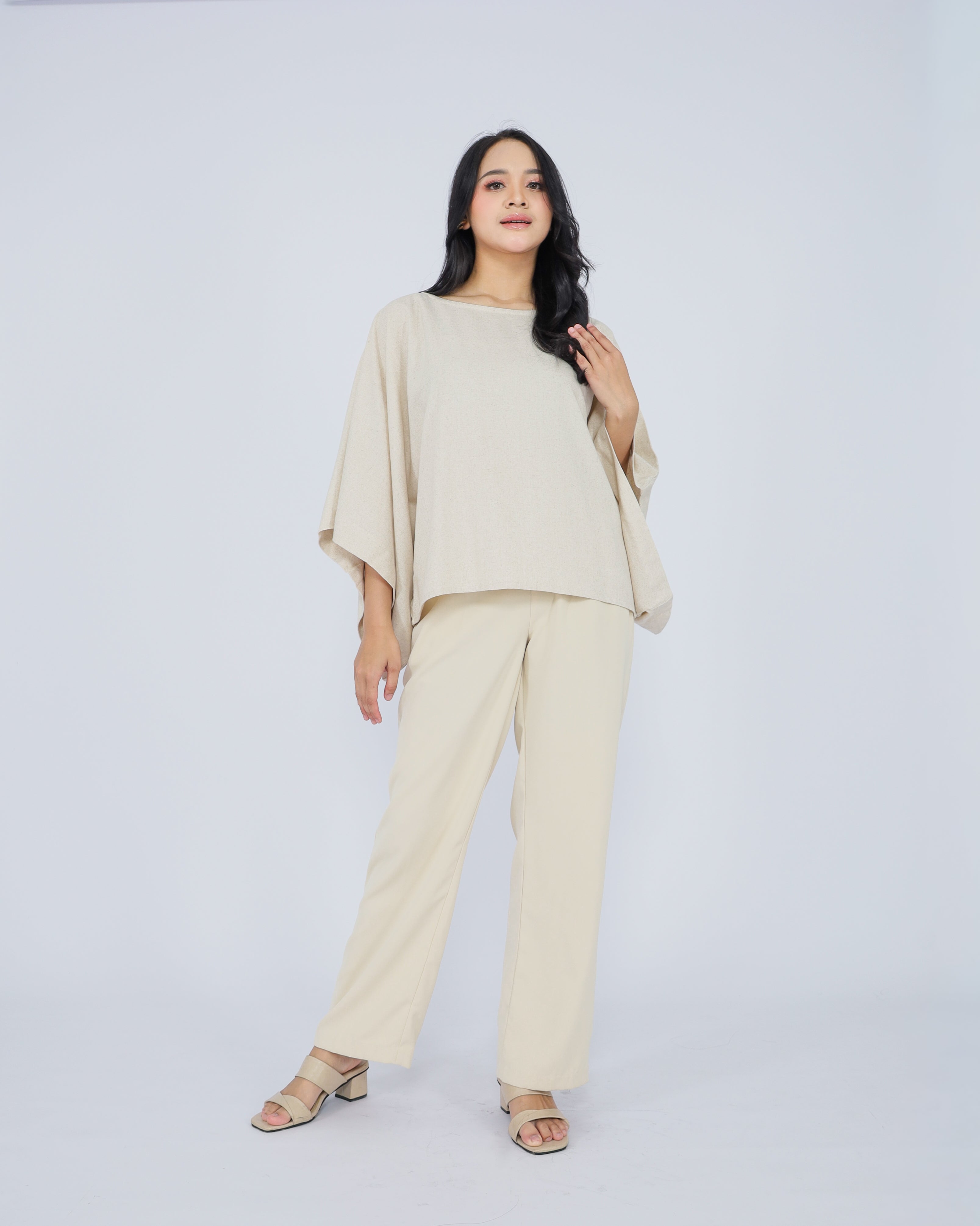 Alexa Linen Blend Top